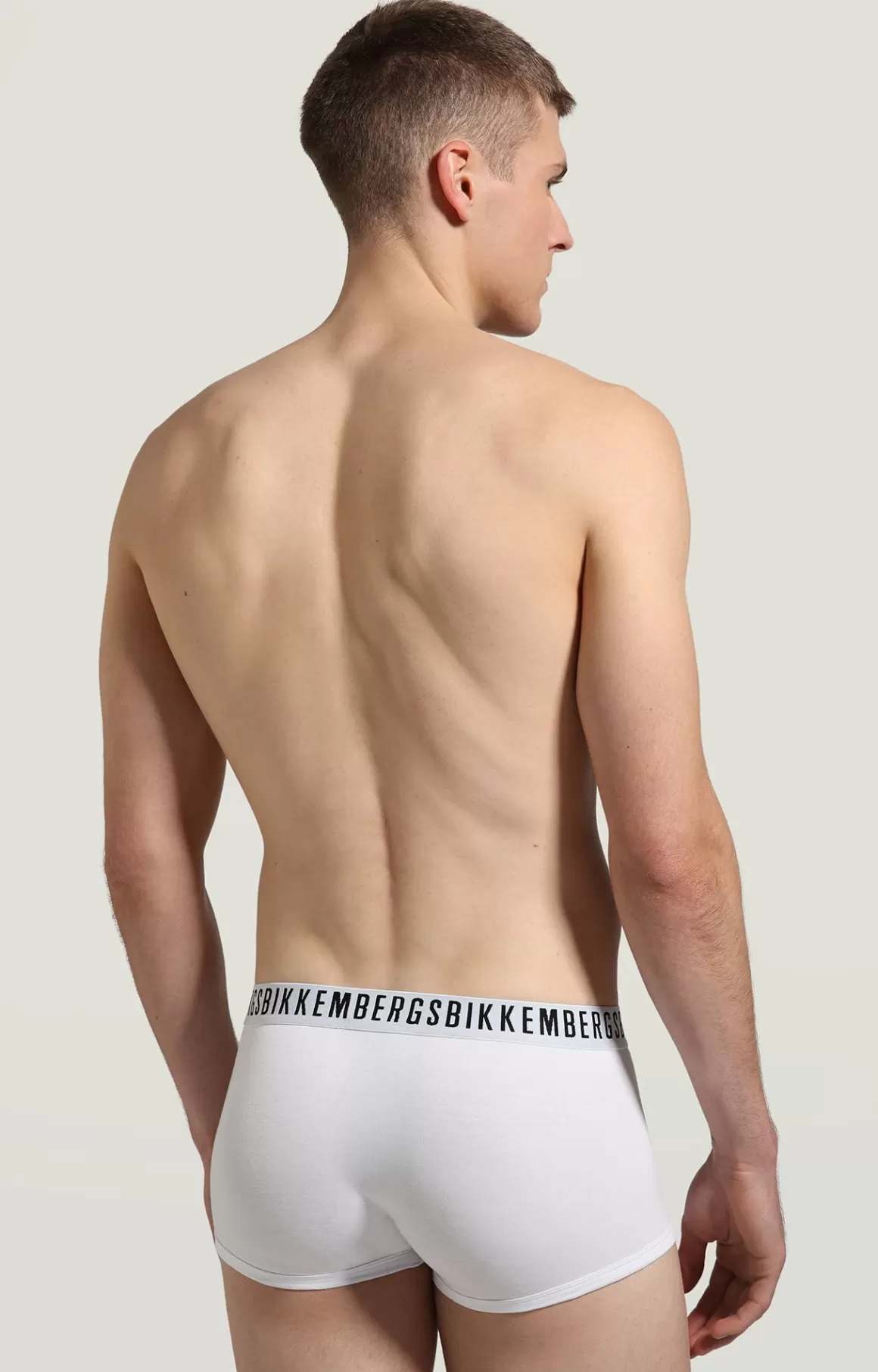 Boxers^Bikkembergs 2-pack Men's Boxers In Stretch Cotton white