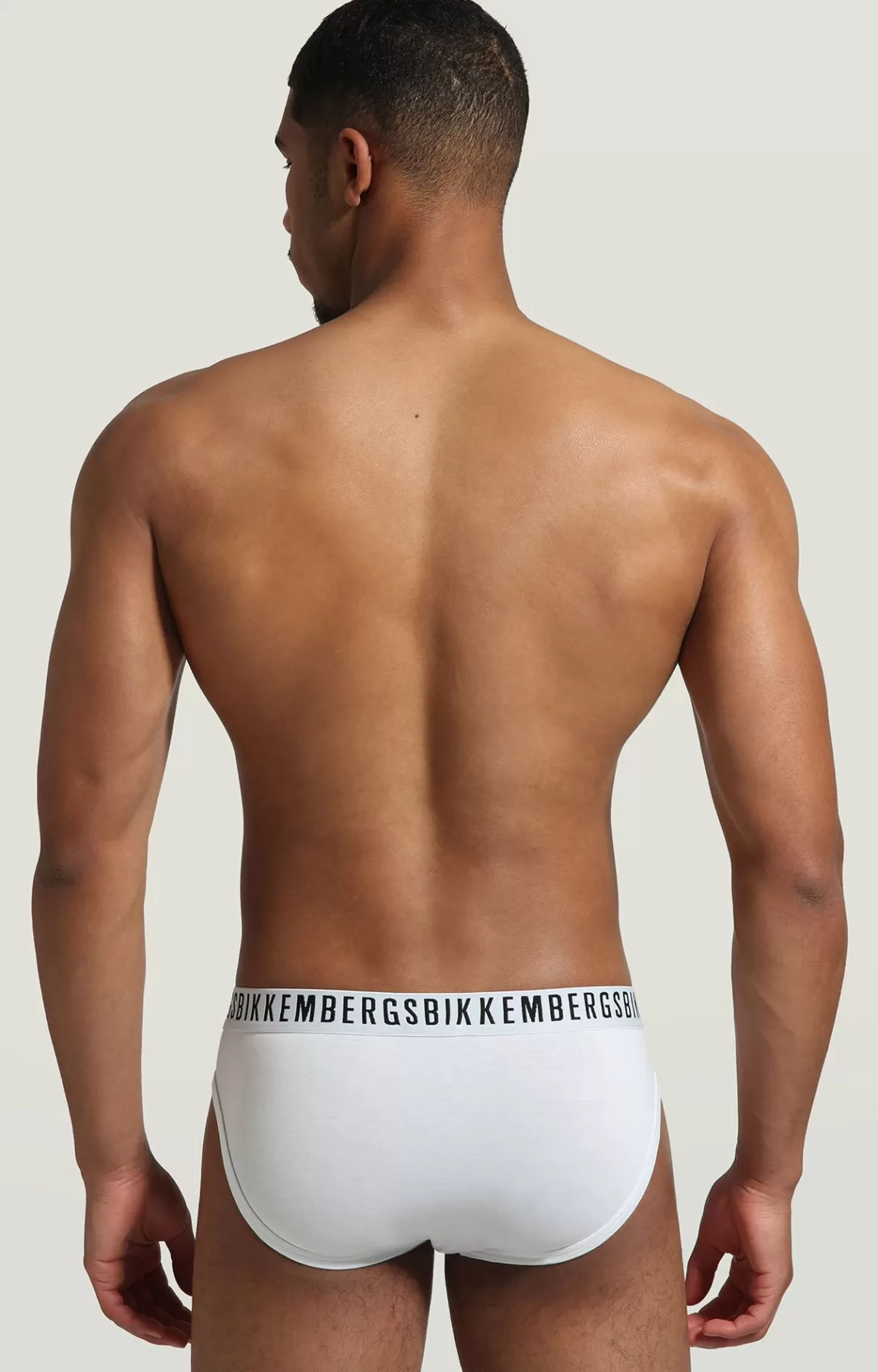 Slips^Bikkembergs 2-pack Men's Briefs In Stretch Cotton white