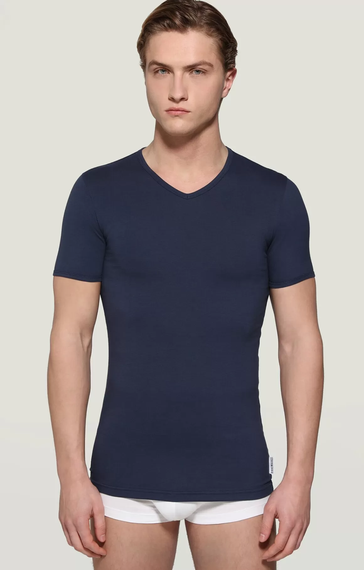 Undershirts^Bikkembergs 2-pack Men's V-neck Undershirt navy