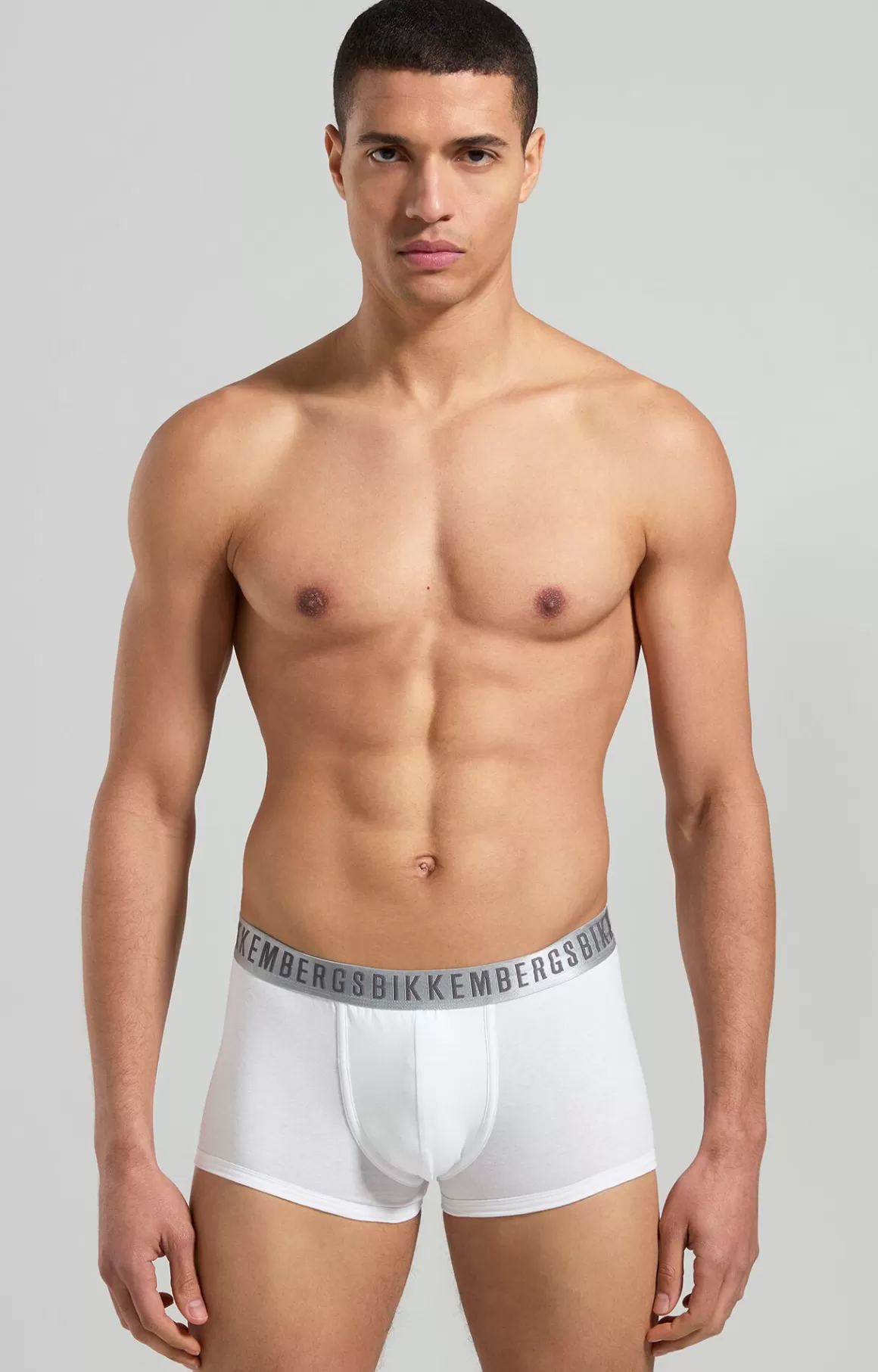 Boxers^Bikkembergs 2-pack Silver Men's Boxers white