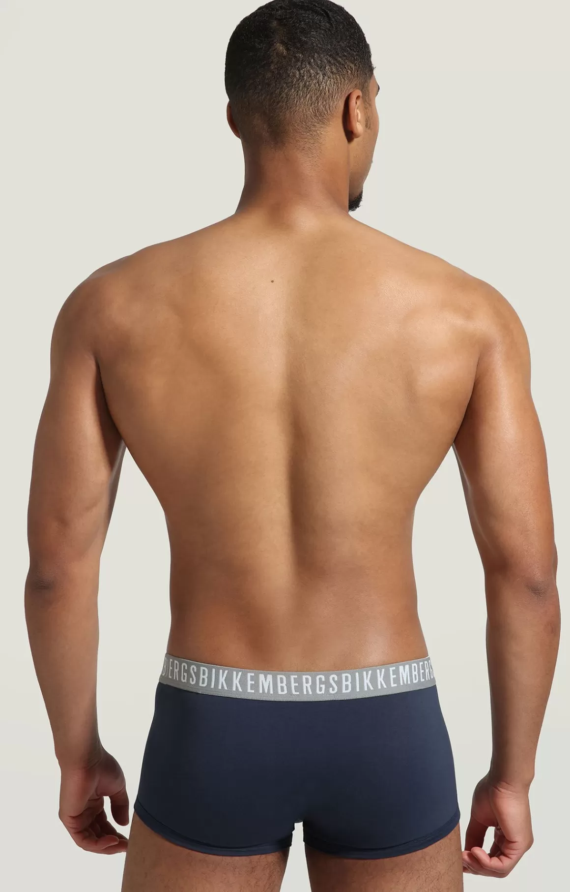 Boxers^Bikkembergs 3-pack Men's Boxers In Stretch Cotton navy