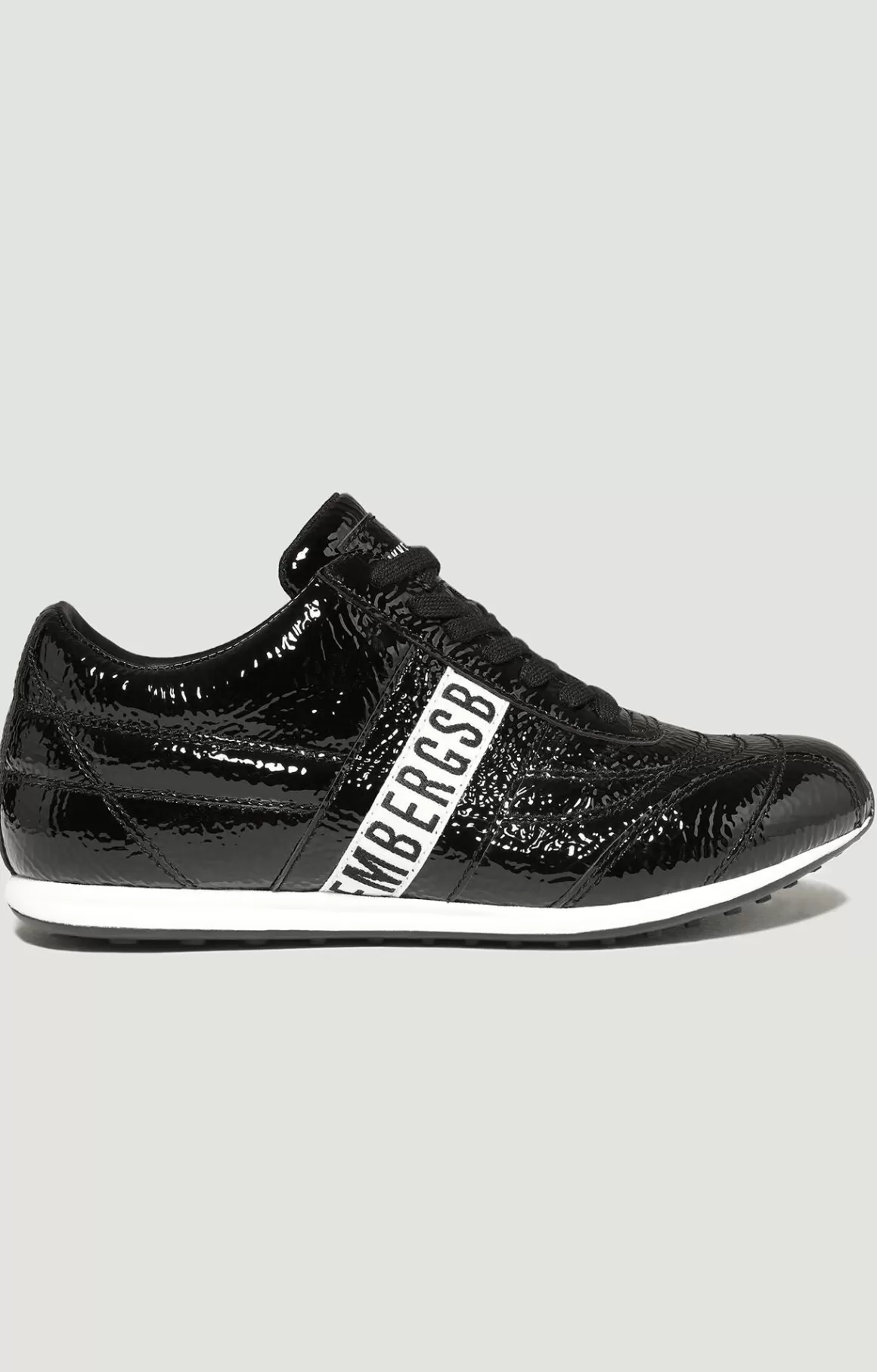 Sneakers^Bikkembergs Bahia Women's Sneakers In Patent Leather black