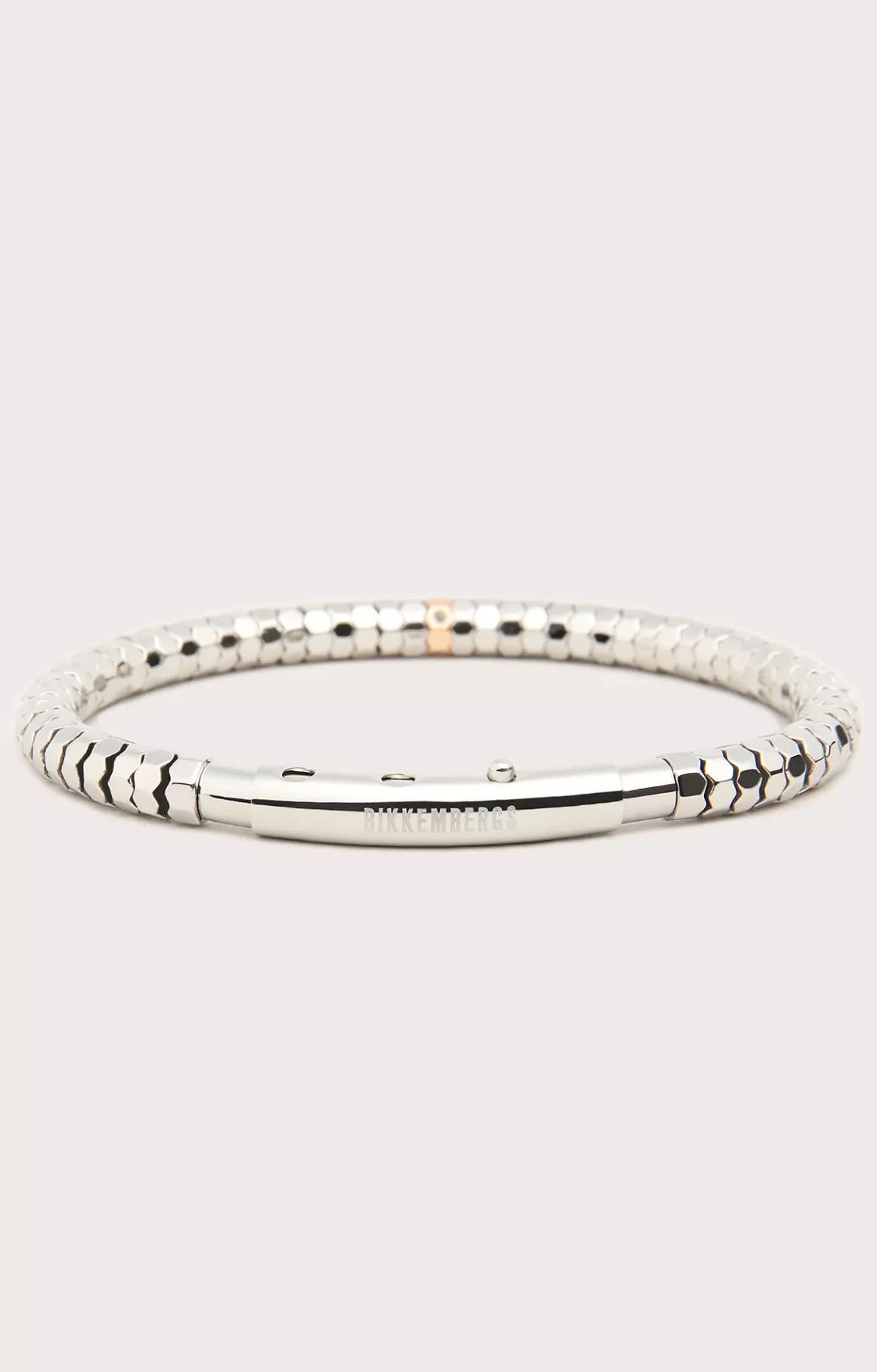 Jewellery^Bikkembergs Men's Bracelet With Hexagons And Diamonds 290