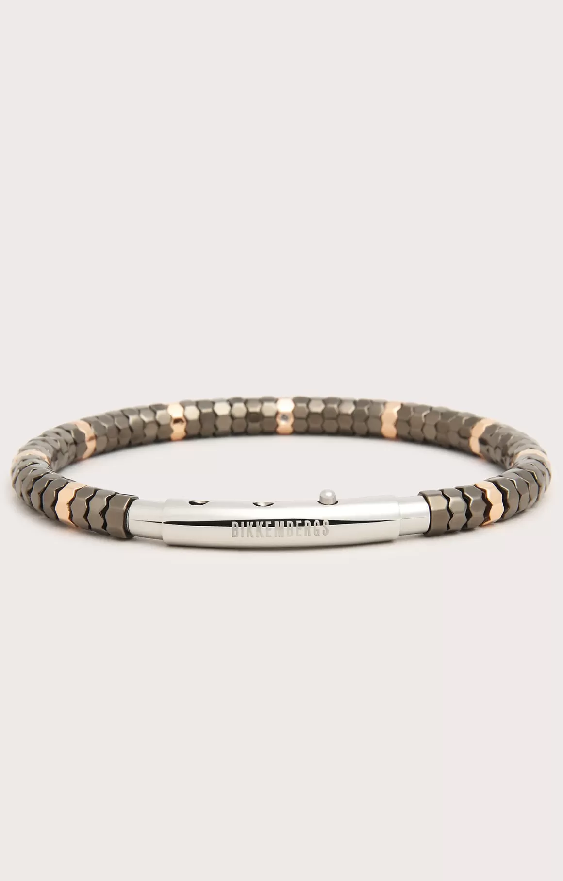 Jewellery^Bikkembergs Men's Bracelet With Hexagons And Diamonds 320