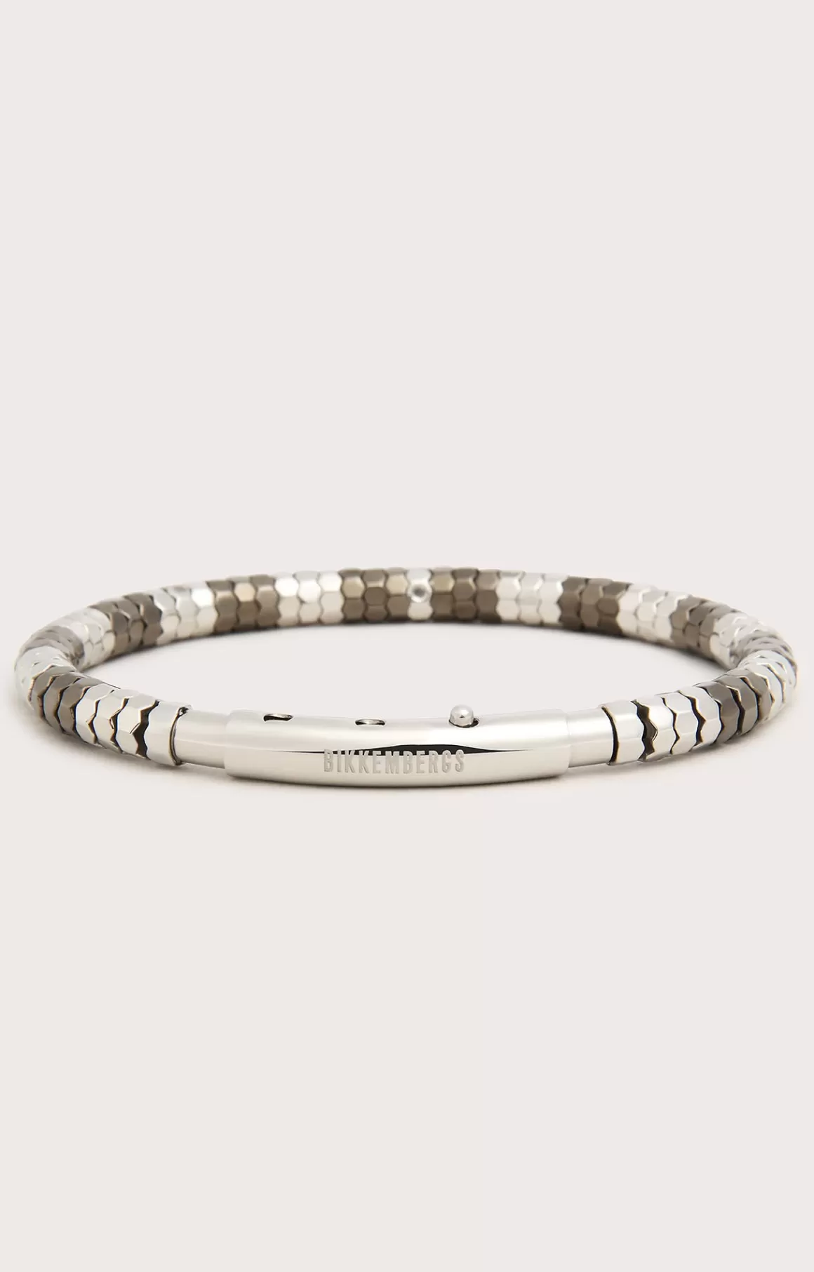 Jewellery^Bikkembergs Men's Bracelet With Hexagons And Diamonds 350