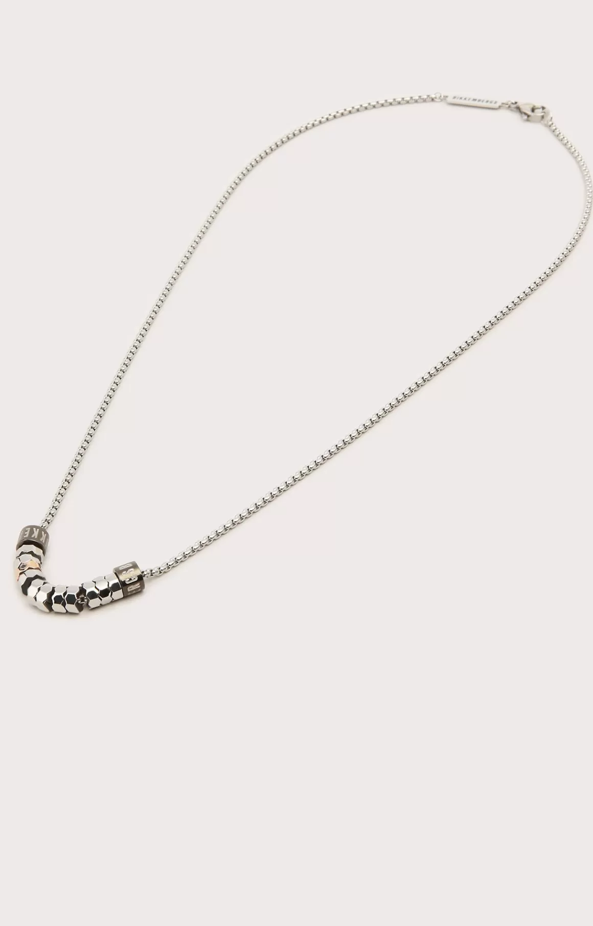 Jewellery^Bikkembergs Steel Necklace With Diamonds 370