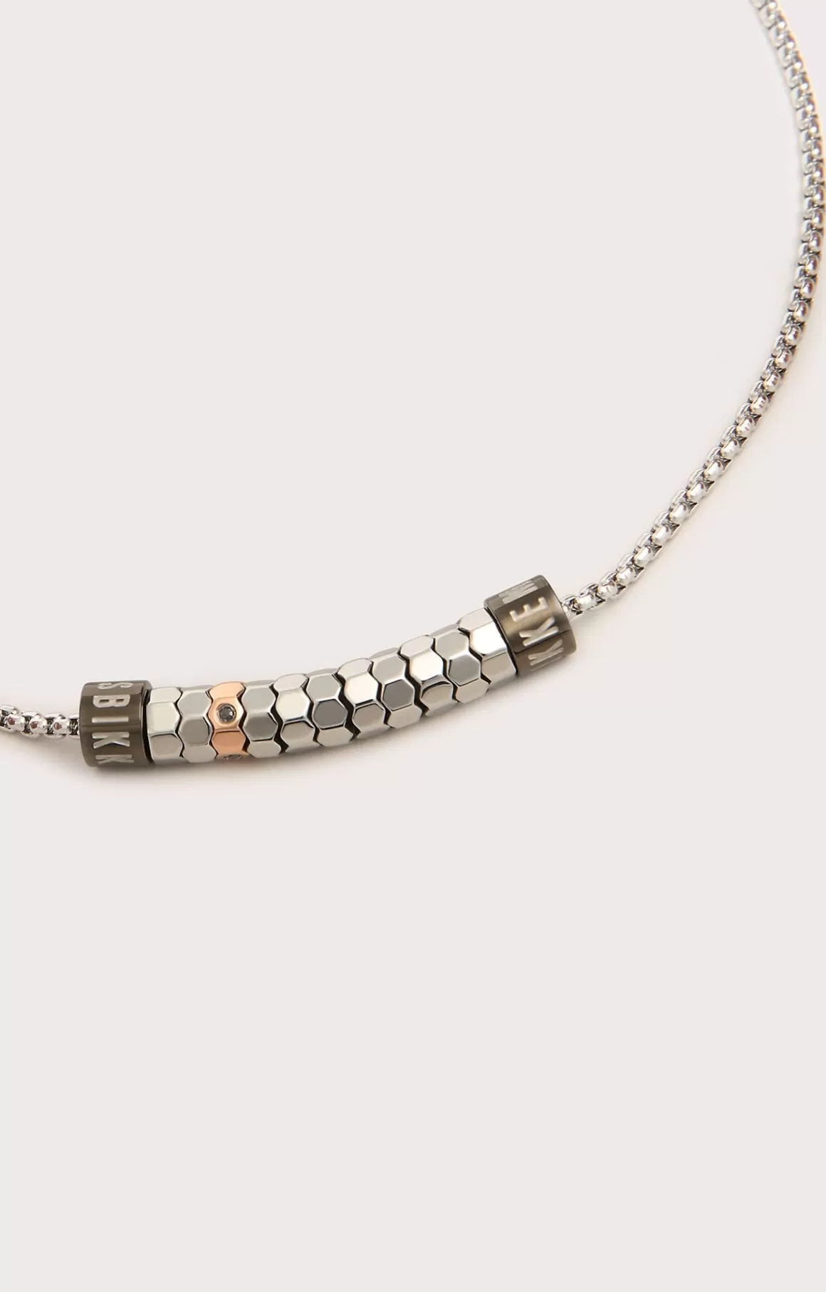 Jewellery^Bikkembergs Steel Necklace With Diamonds 370