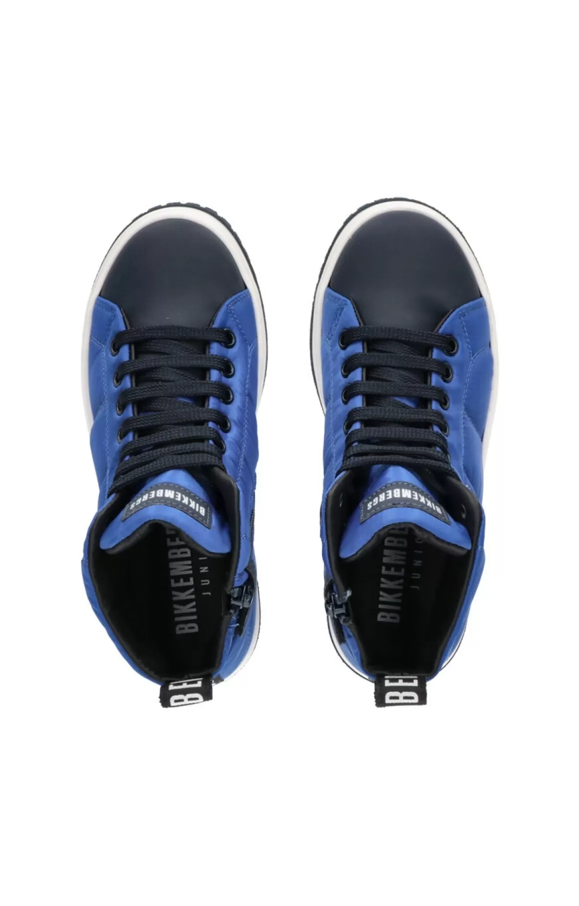 Junior Shoes (8-16)^Bikkembergs Boy's High Top Sneakers royal