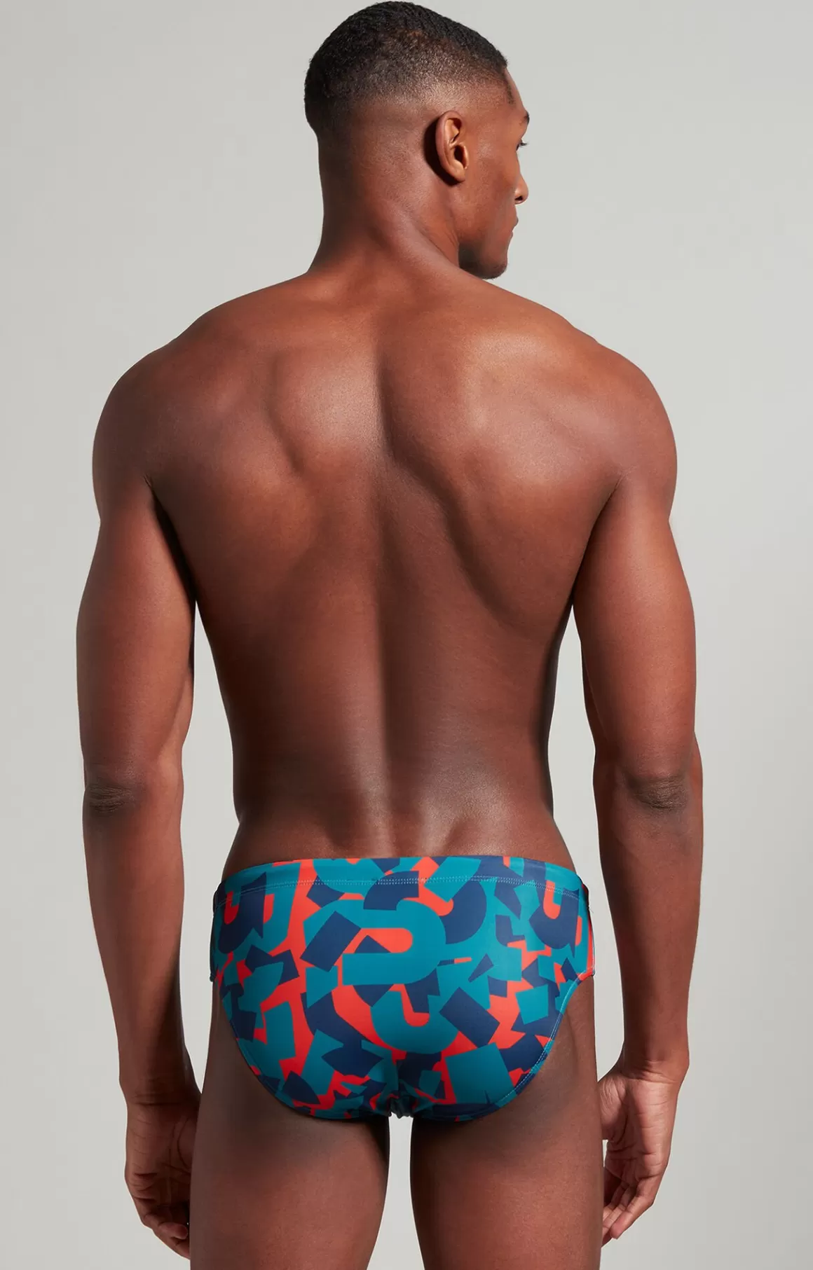 Slips^Bikkembergs Camouflage Men's Swim Briefs orange.com