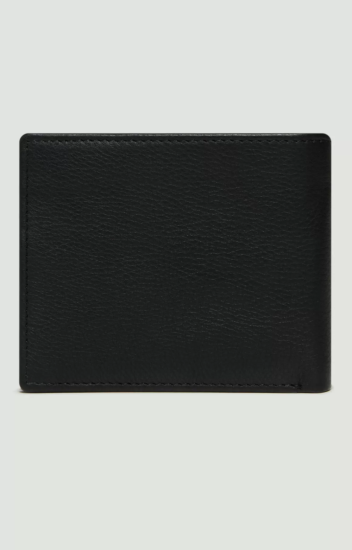 Wallets^Bikkembergs Compact Men's Leather Wallet black