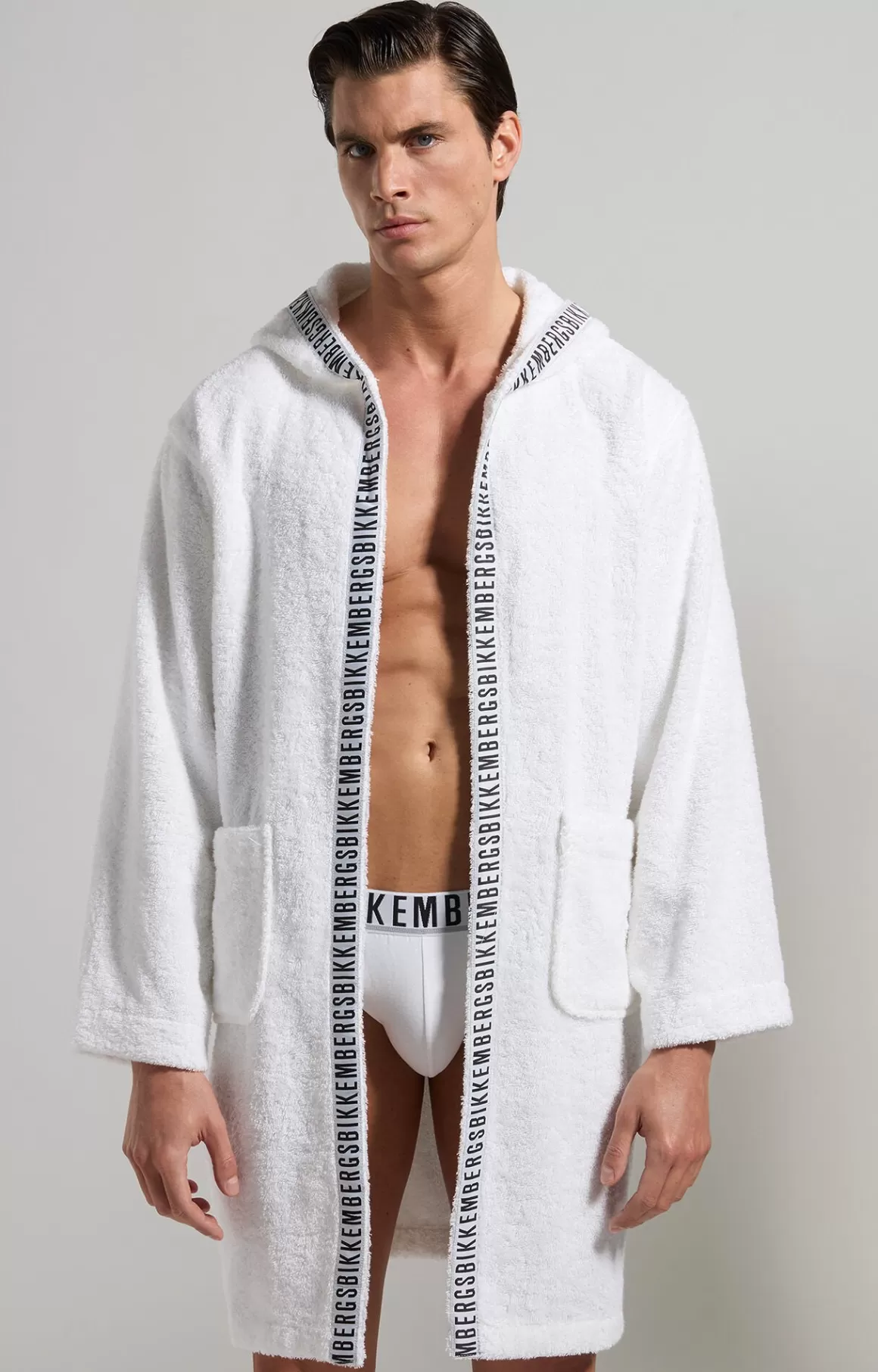 Other Accessories^Bikkembergs Cotton Men's Robe white