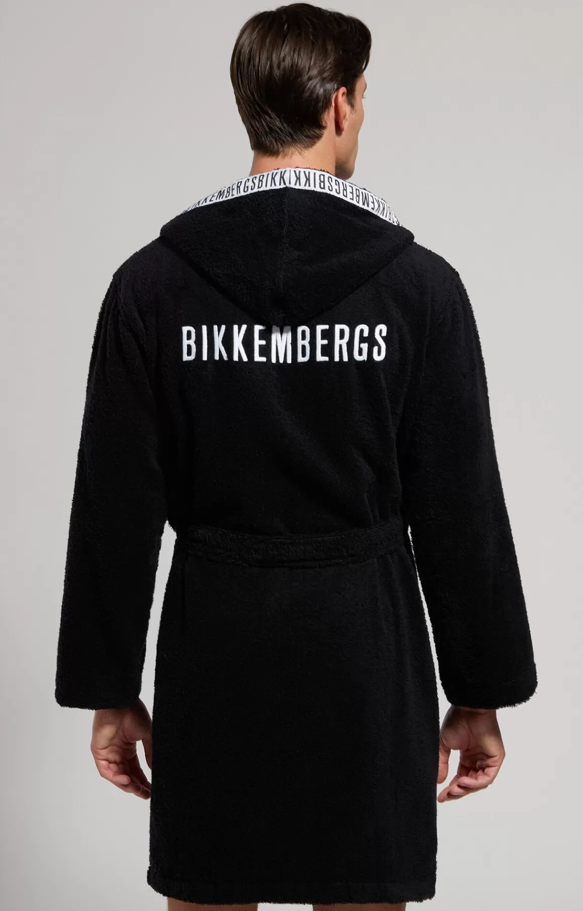 Other Accessories^Bikkembergs Cotton Men's Robe black