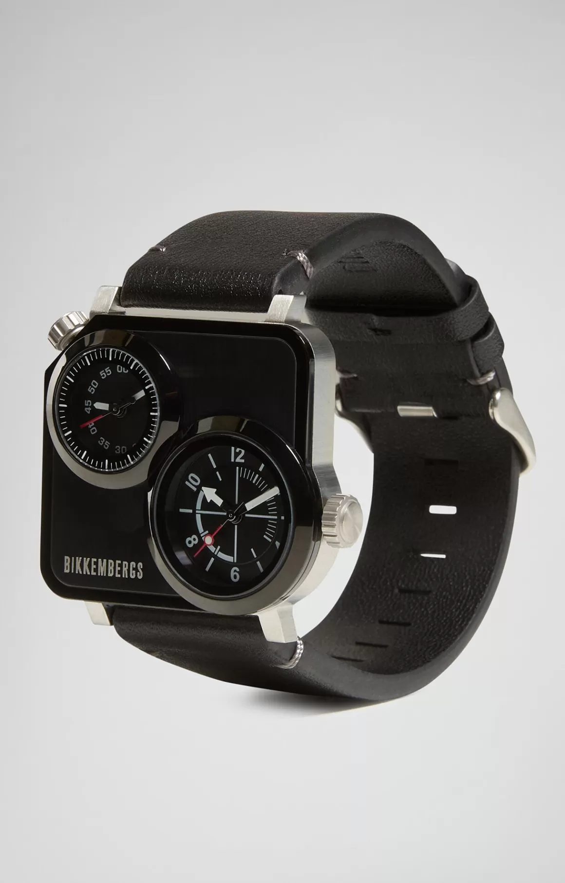 Watches^Bikkembergs Dual Time Watch black/black