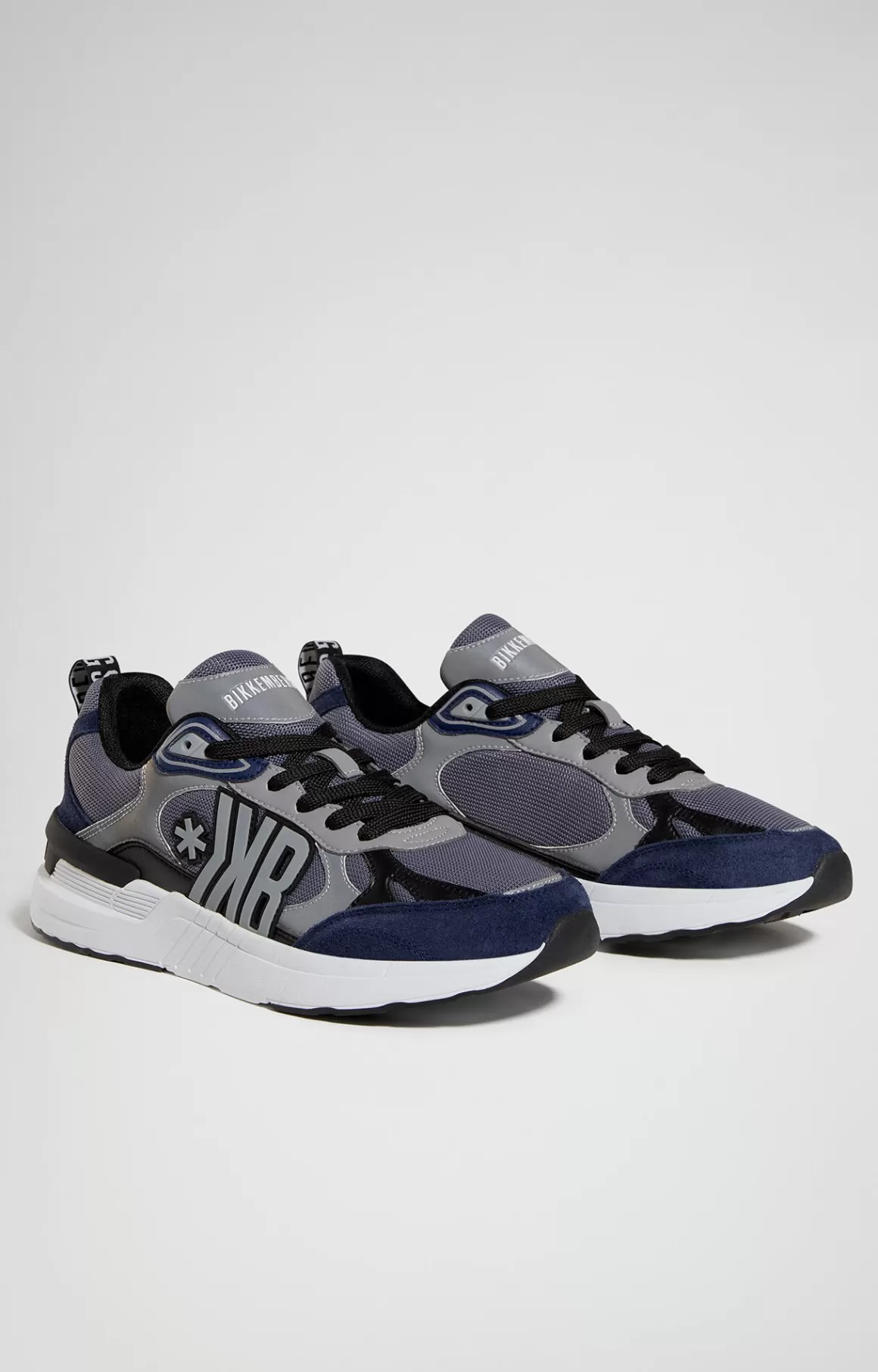 Sneakers^Bikkembergs Dunga Men's Sneakers navy/grey