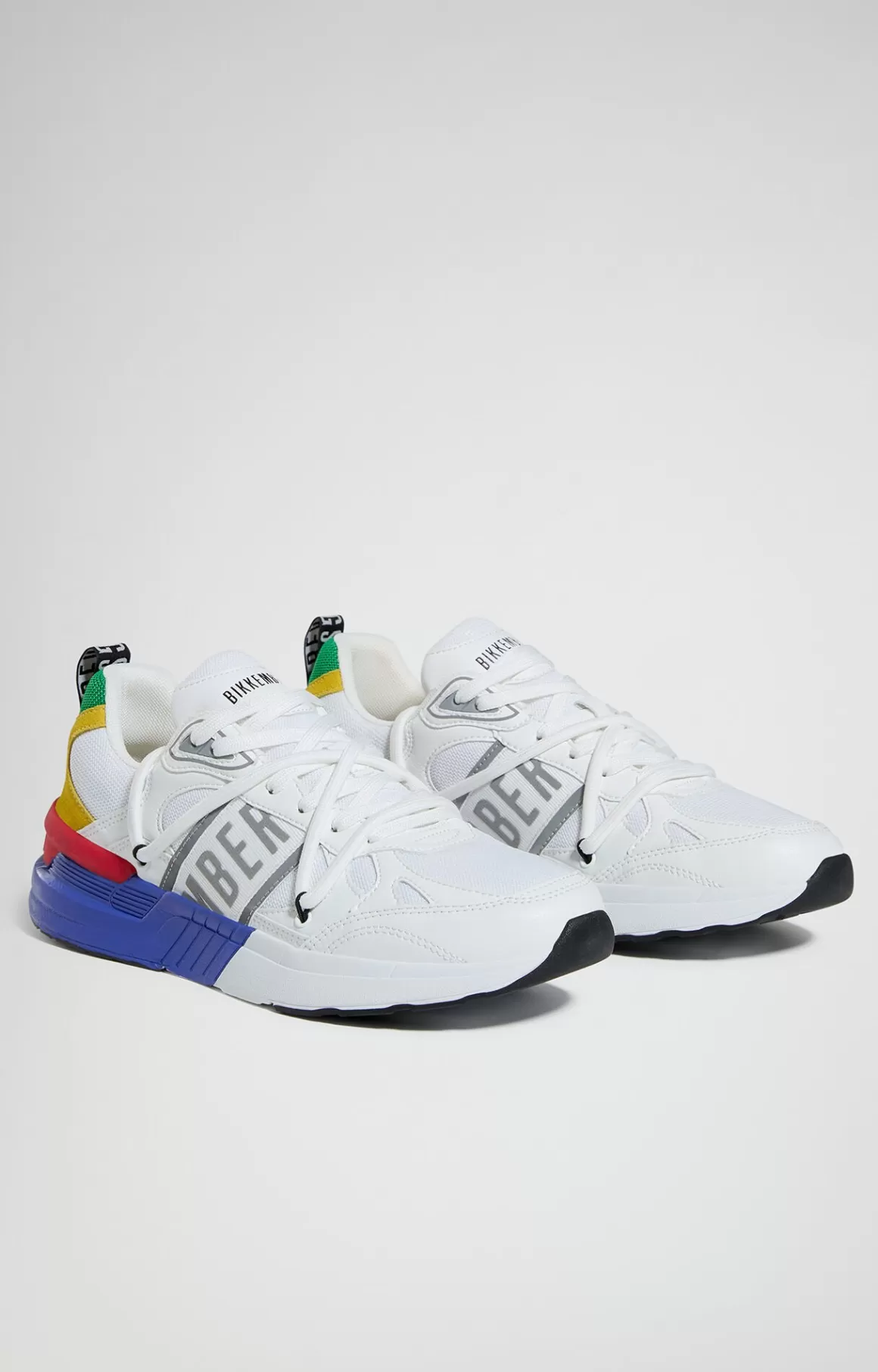 Sneakers^Bikkembergs Dunga Men's Sneakers white/yellow/green