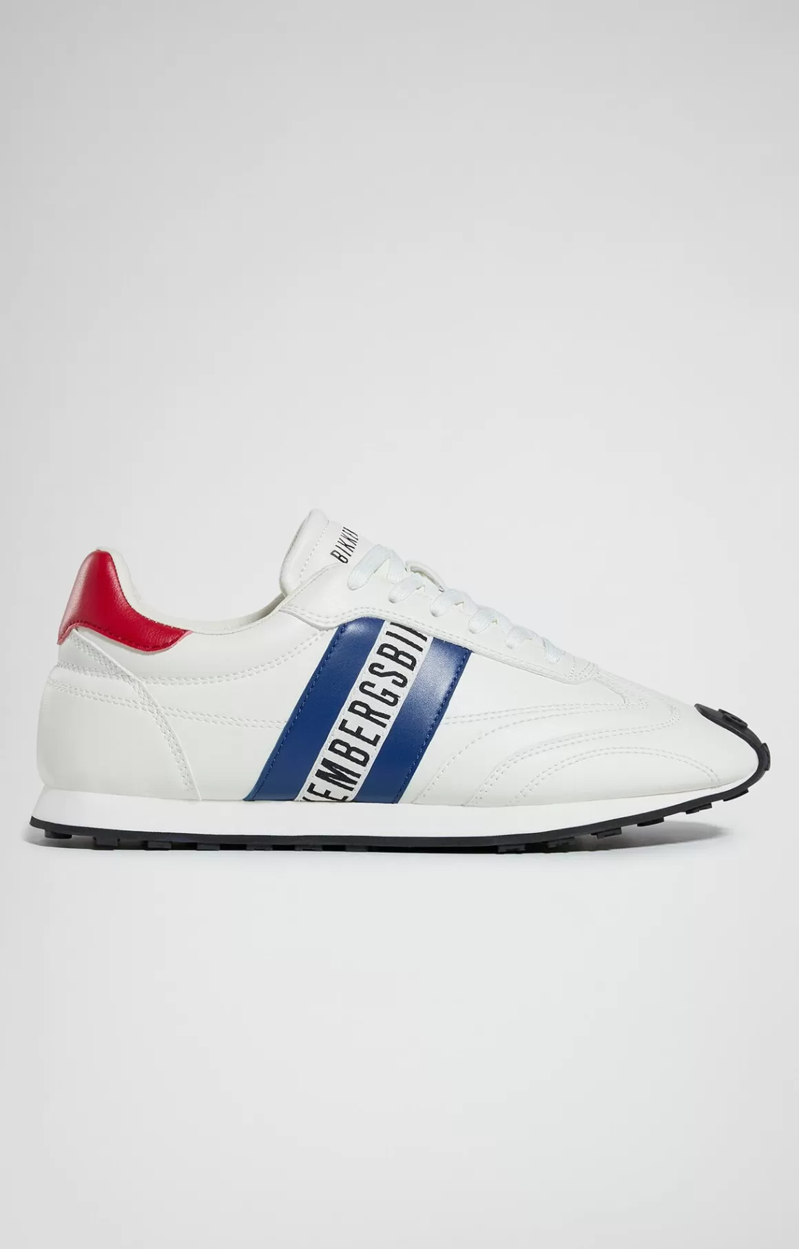 Sneakers^Bikkembergs Guti Men's Sneakers off white/navy/red