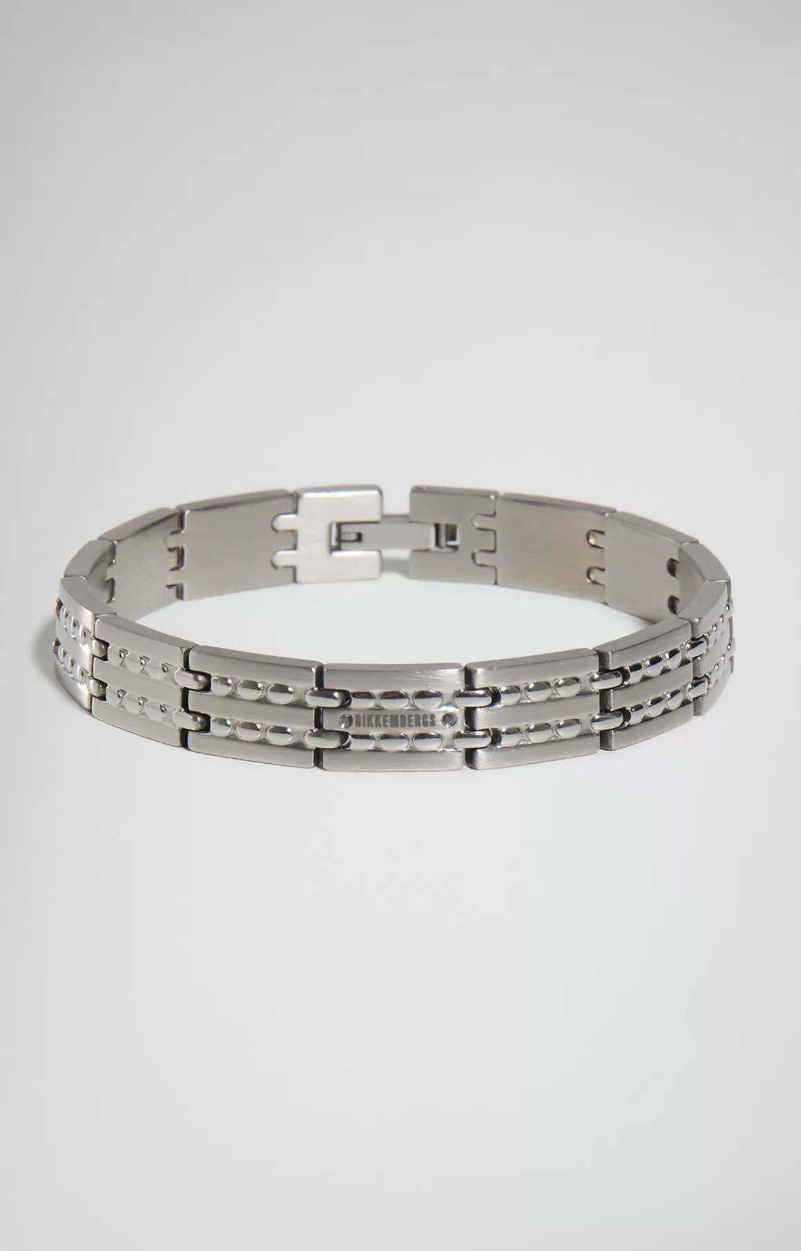 Jewellery^Bikkembergs Input Men's Bracelet With Diamonds white