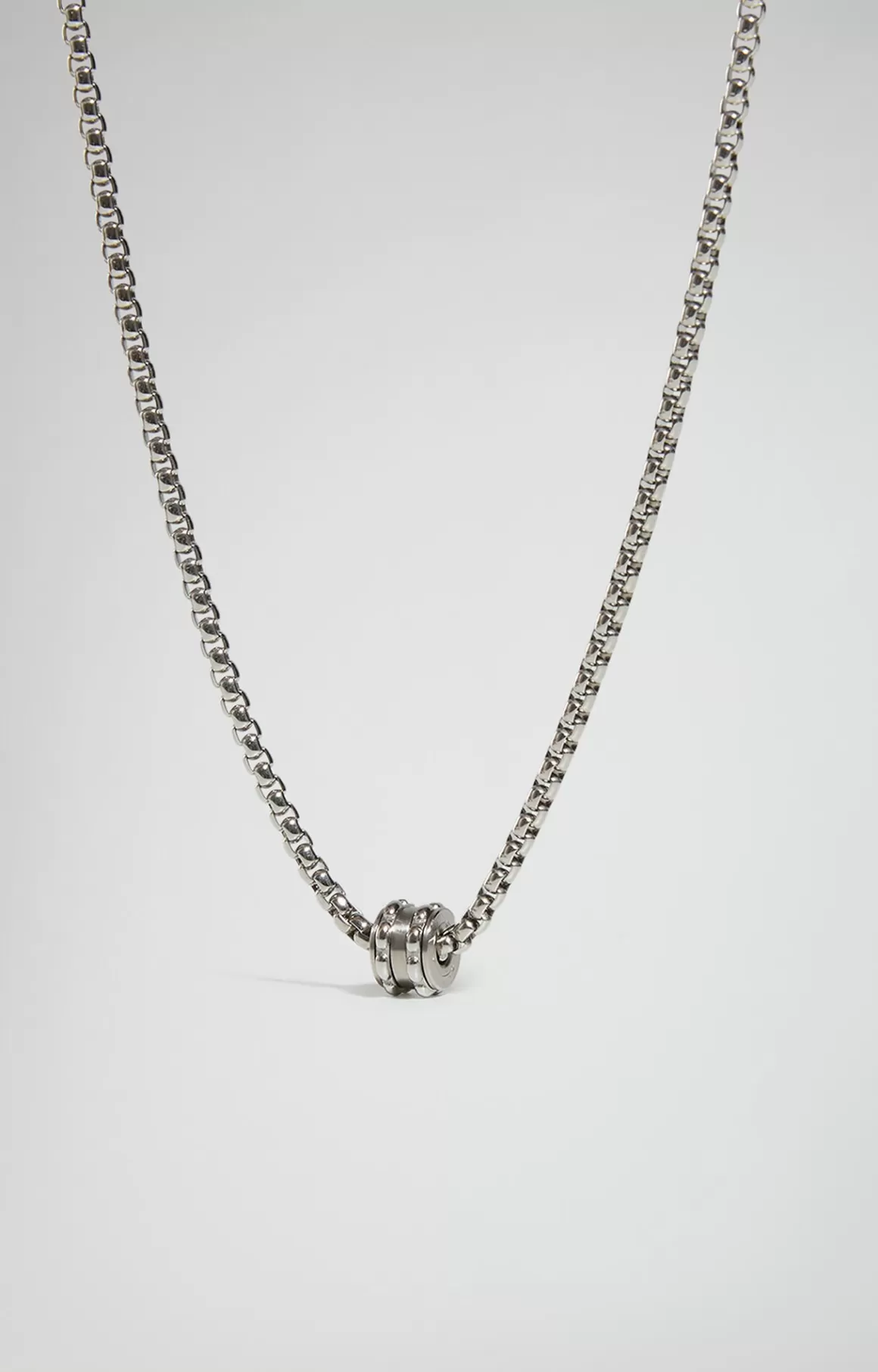 Jewellery^Bikkembergs Input Men's Necklace With Diamond white