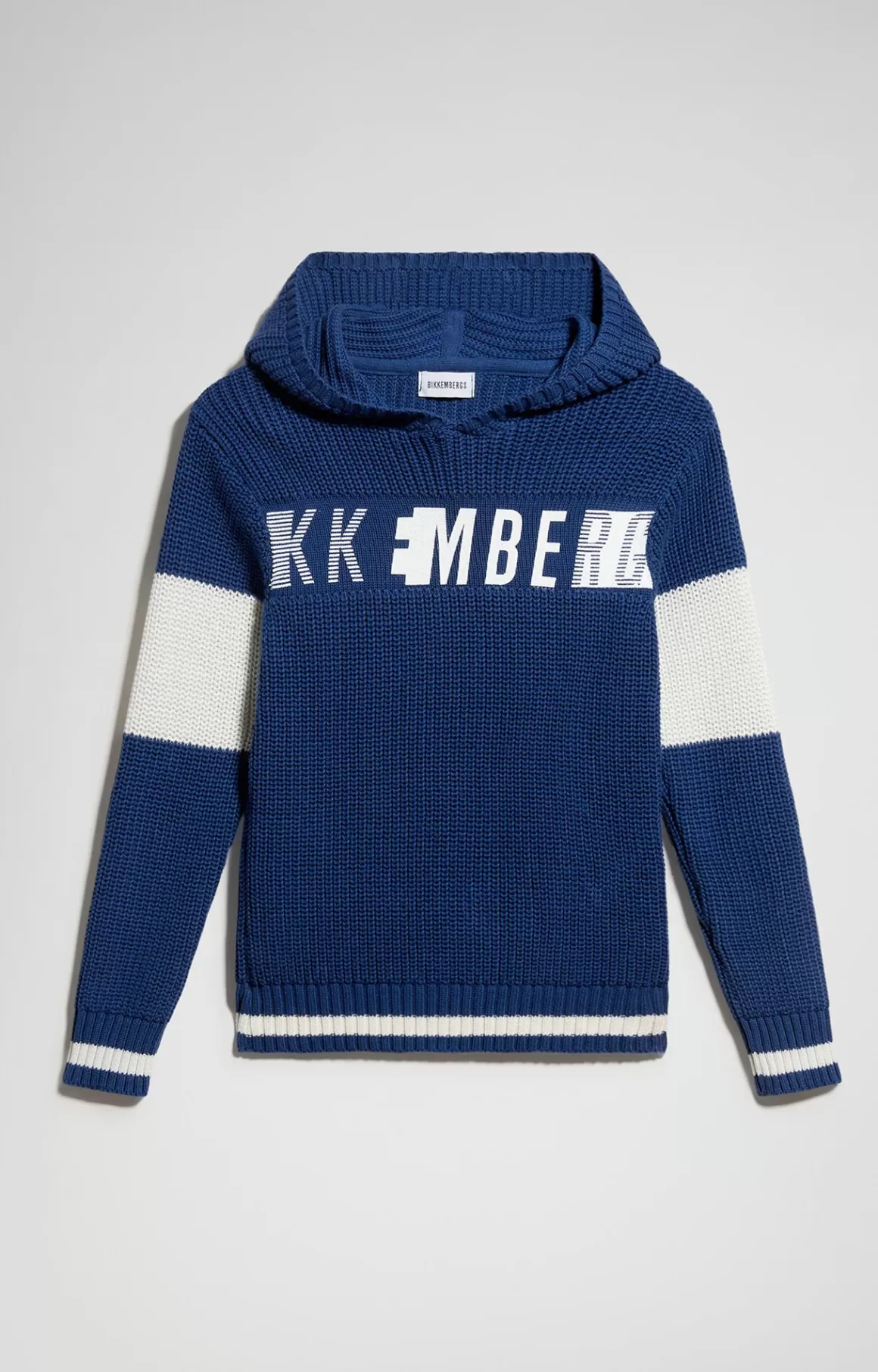 Sweaters^Bikkembergs Junior Hoodie Pullover navy peony