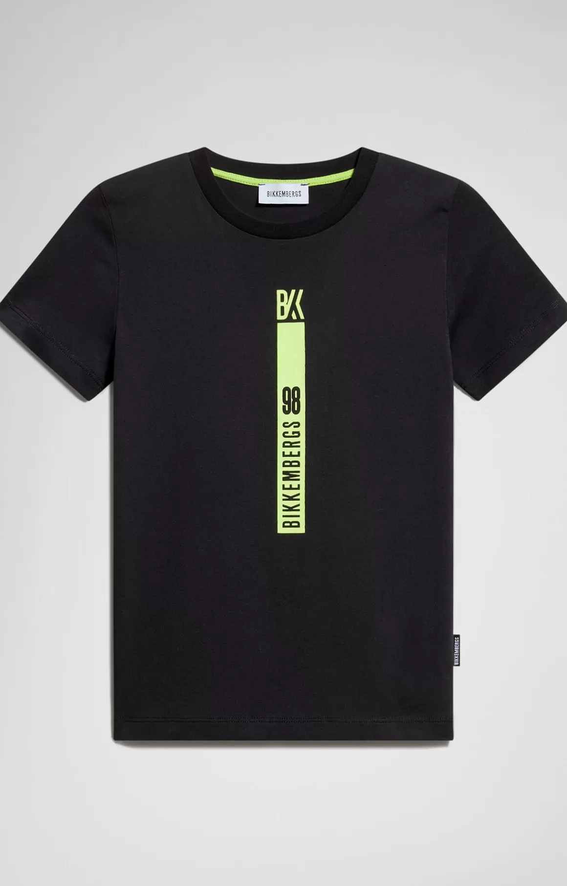 T-Shirts^Bikkembergs Kids Print T-shirt black