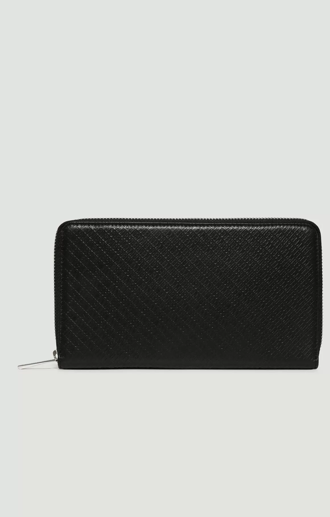 Bags & Beauty | Wallets^Bikkembergs Leather Clutch With All-over Pattern - Asher black