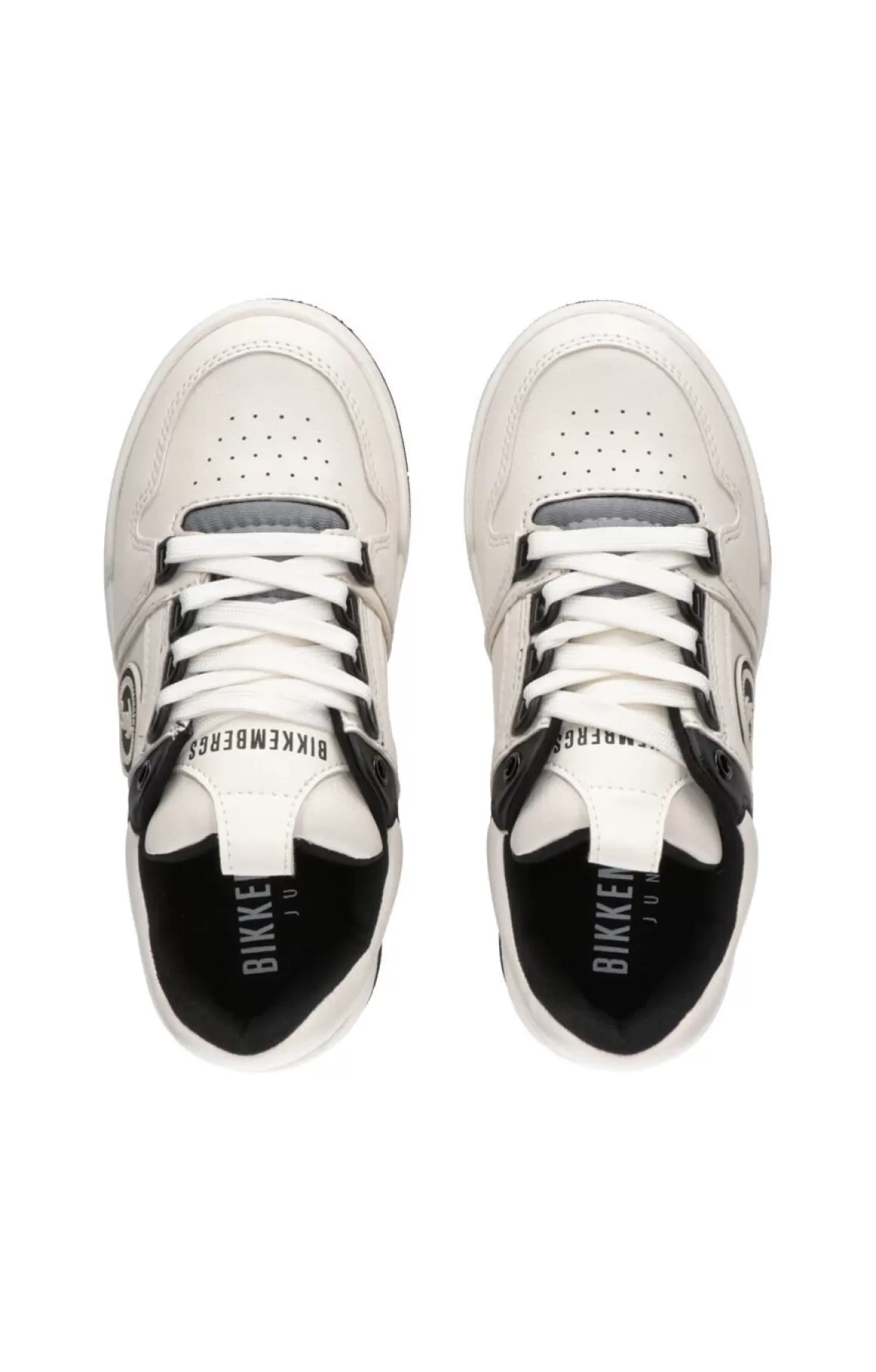 Kids Shoes (4-6)^Bikkembergs Mark Boy's Sneakers white/black