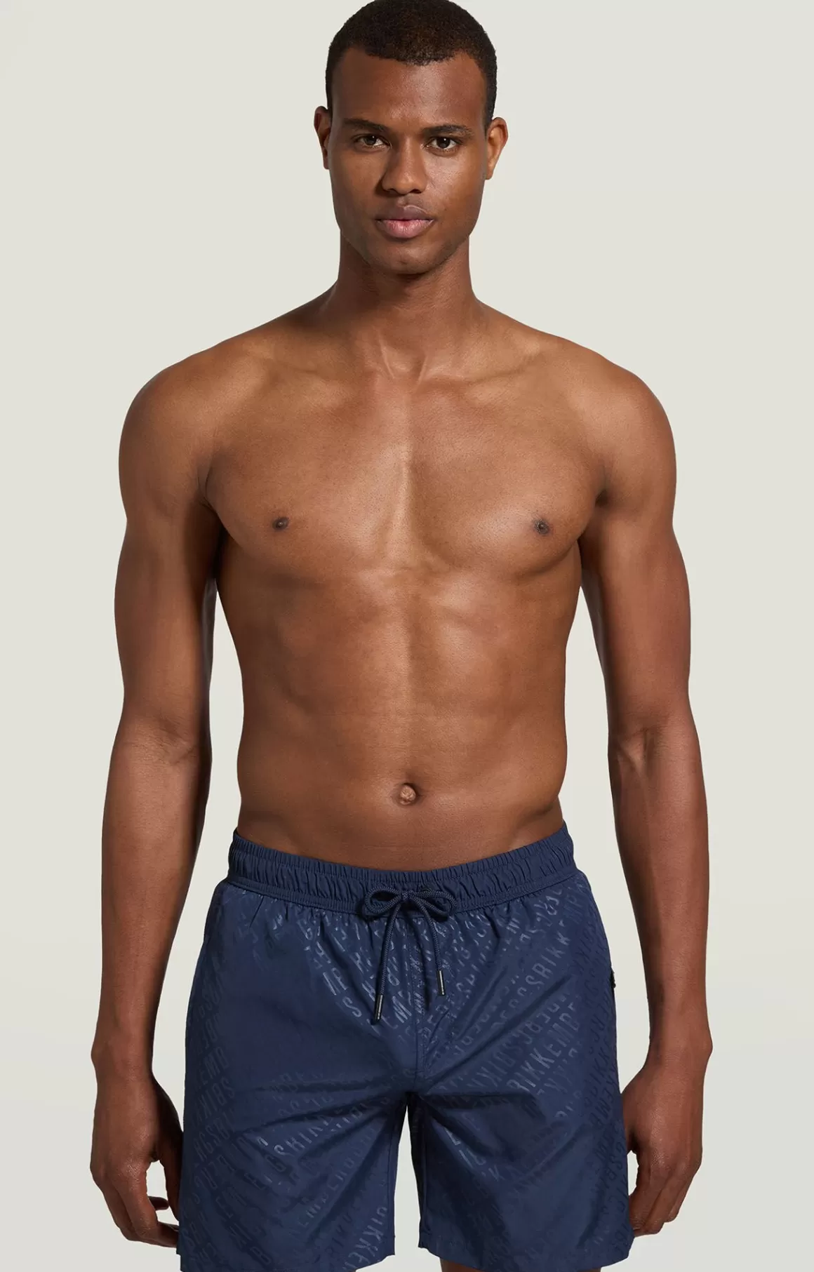 Shorts^Bikkembergs Men's All-over Swim Shorts navy