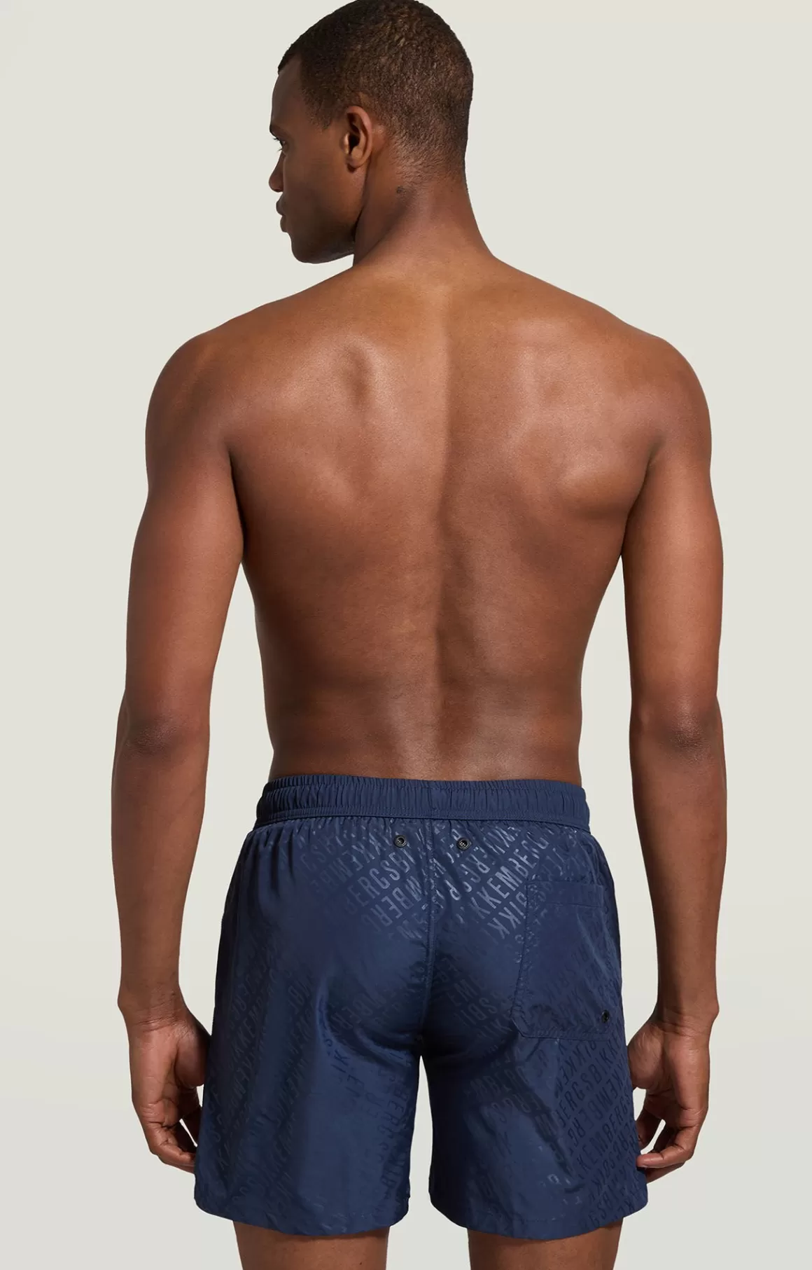 Shorts^Bikkembergs Men's All-over Swim Shorts navy