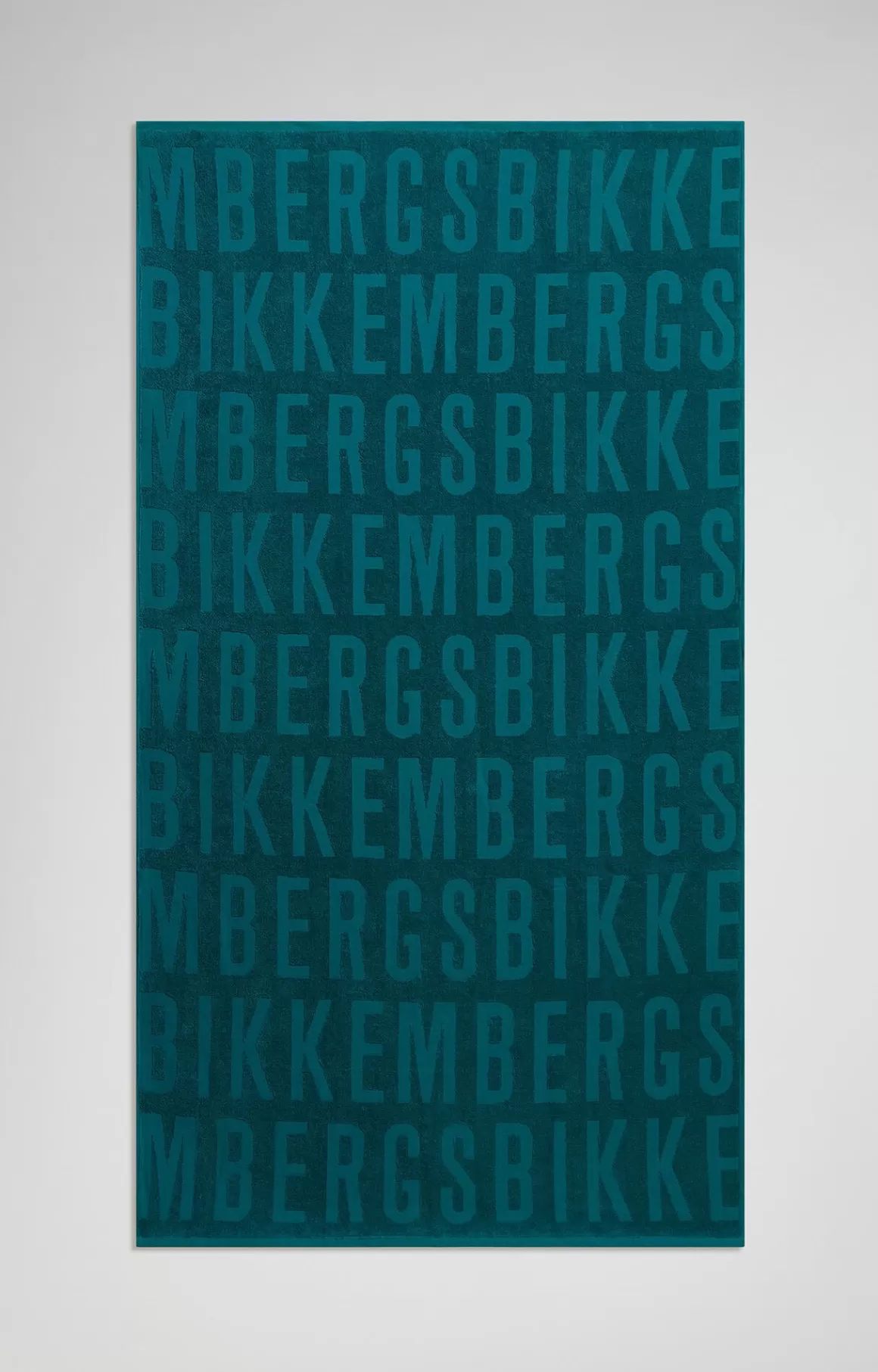 Other Accessories | Beach Towels^Bikkembergs Men's Beach Towel With Jacquard Logo everglade