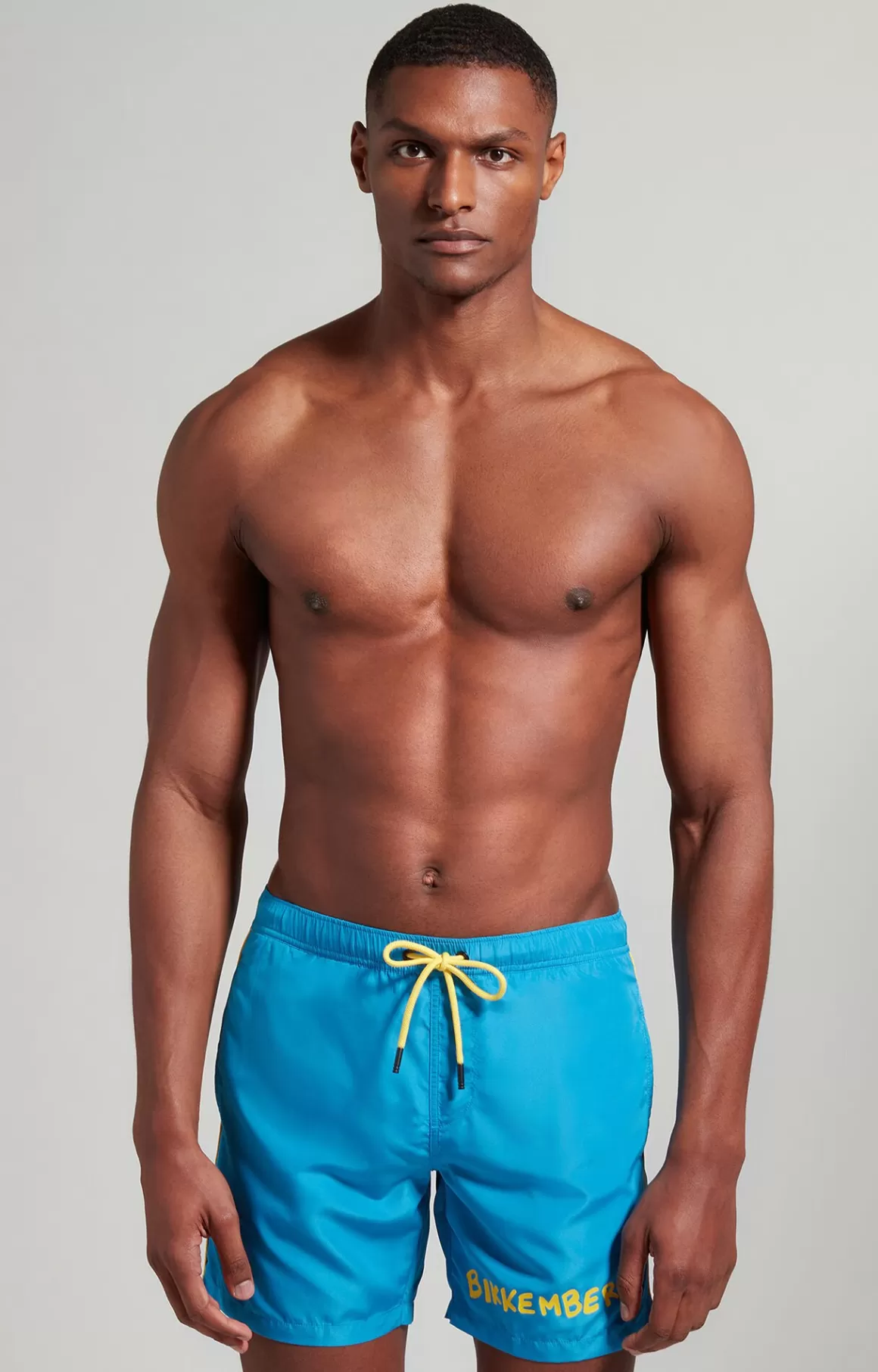 Shorts^Bikkembergs Men's Boardshorts mediterranian blue