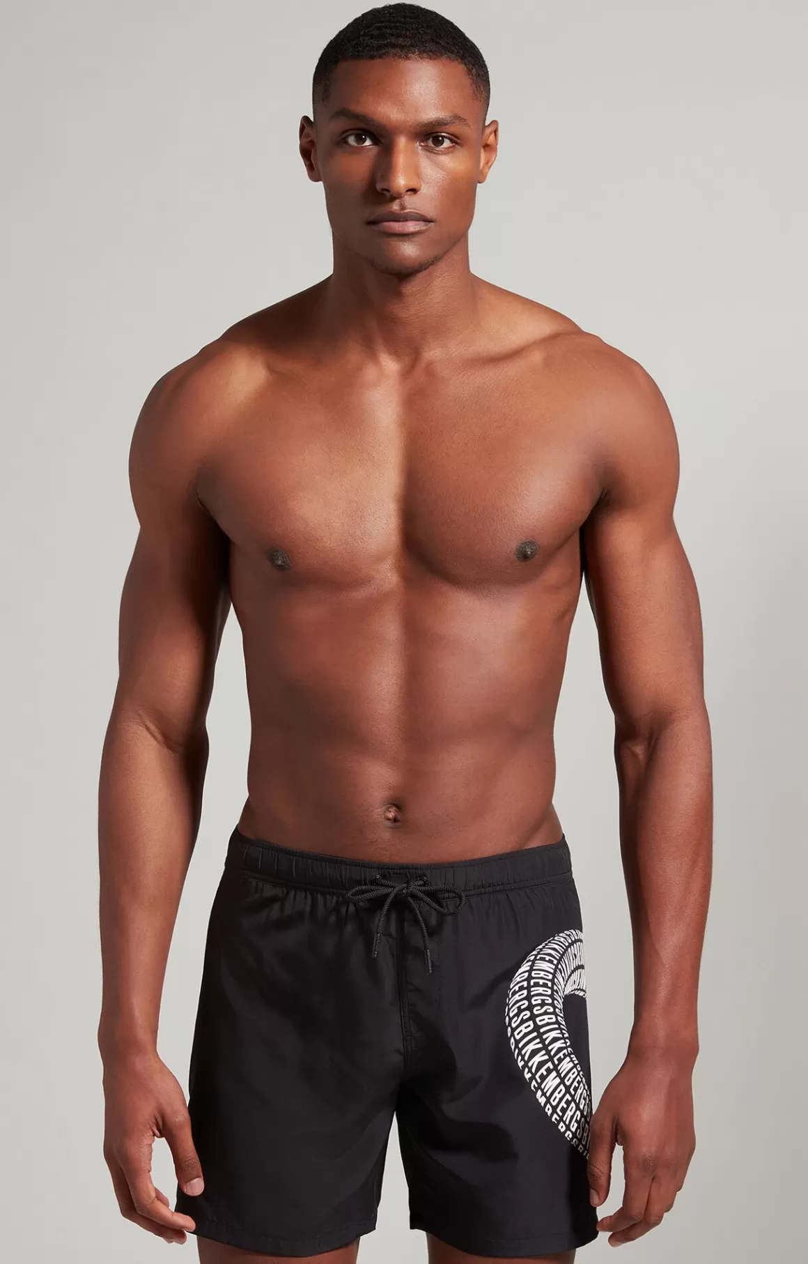 Shorts^Bikkembergs Men's Boardshorts With 3D Print black