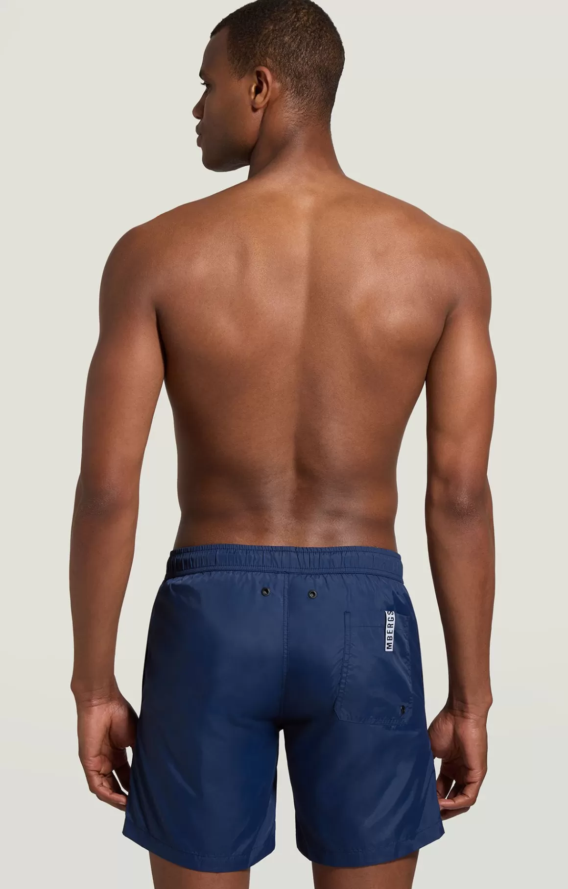 Shorts^Bikkembergs Men's Boardshorts With Layered Detail navy