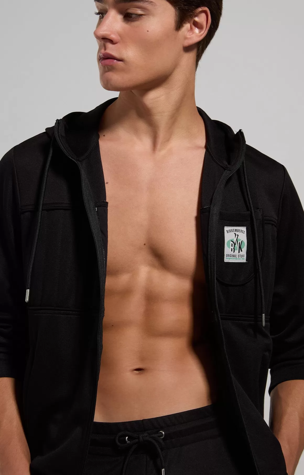 Sweaters | Tracksuits^Bikkembergs Men's Boxy Sweatshirt black