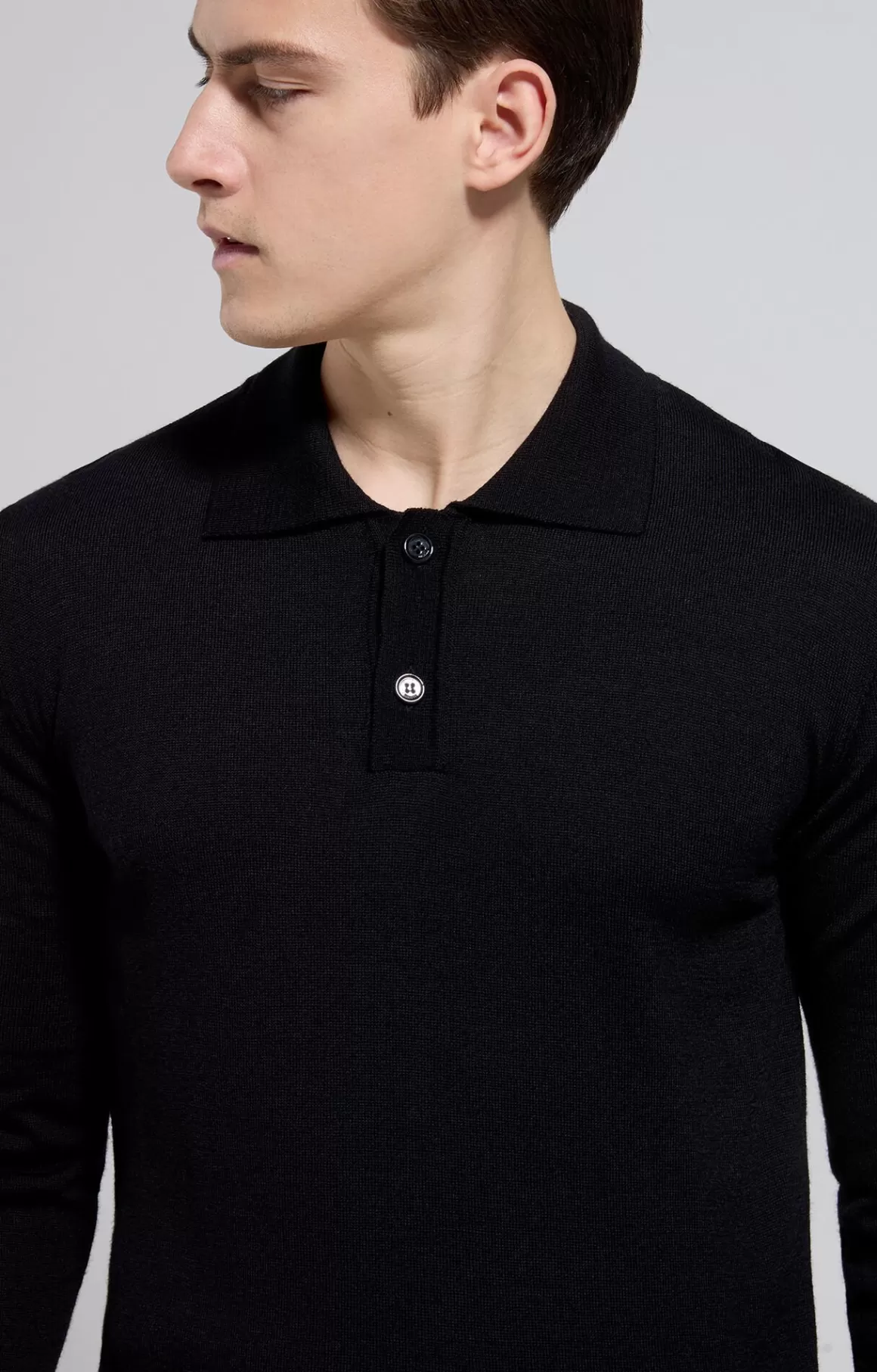 Knitwear^Bikkembergs Men's Contrast Lettering Pullover meteorite black