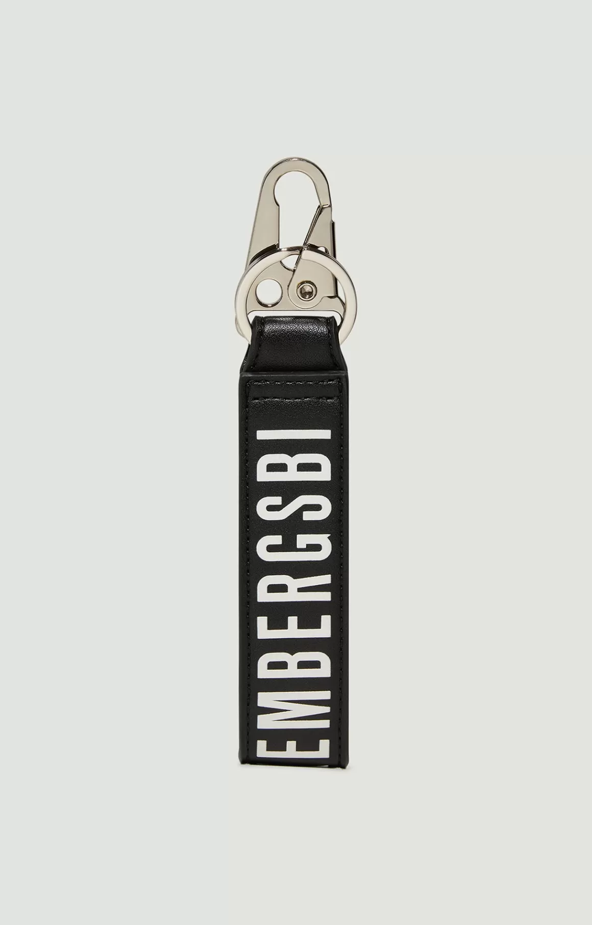 Keychains^Bikkembergs Men's Eco Leather Keyholder black