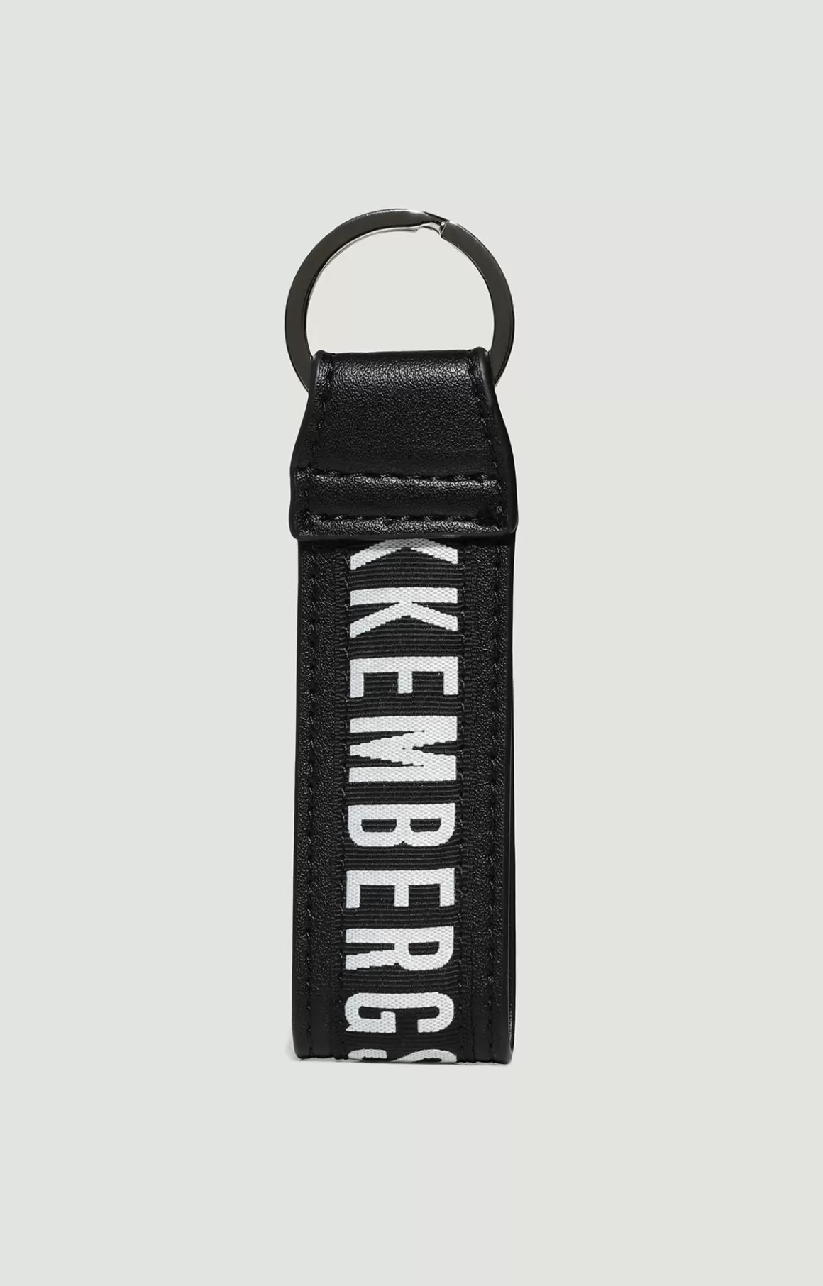 Keychains^Bikkembergs Men's Eco Leather Keyholder black