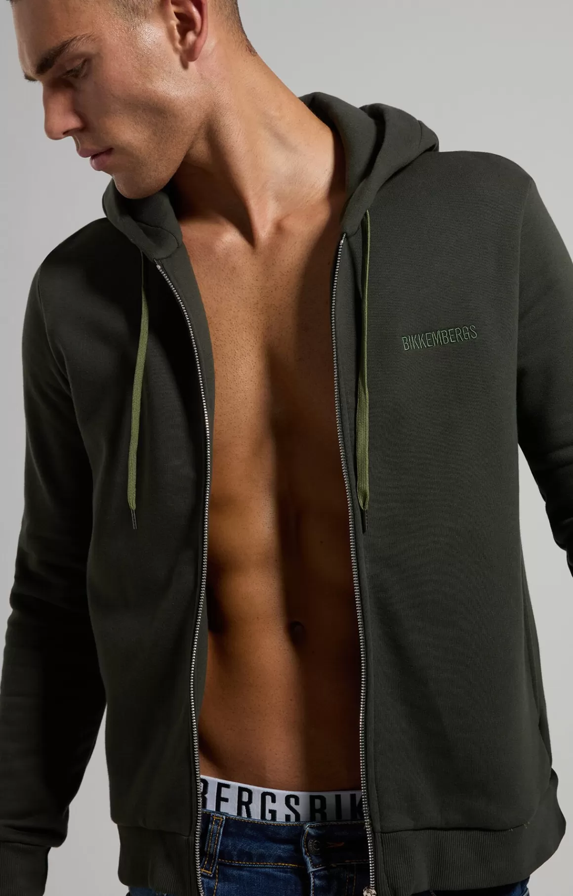 Sweaters | Tracksuits^Bikkembergs Men's Embroidered Sweatshirt beetle