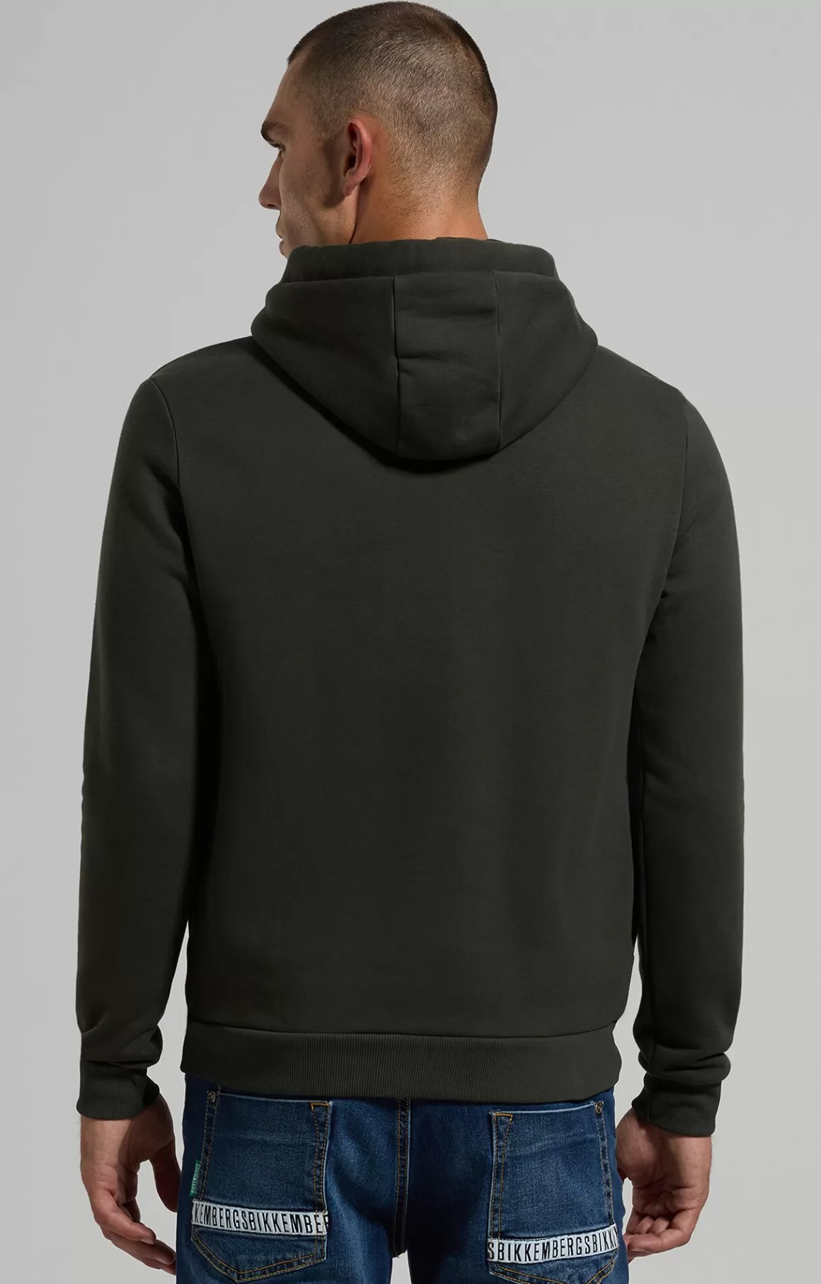 Sweaters | Tracksuits^Bikkembergs Men's Embroidered Sweatshirt beetle