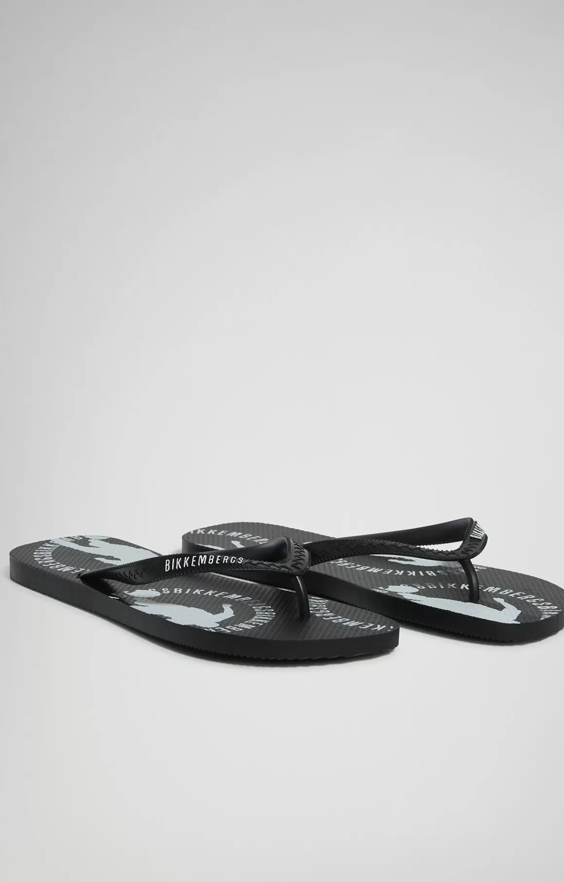 Flip Flops | Sliders & Flip Flops^Bikkembergs Men's Flip Flops With Sack black