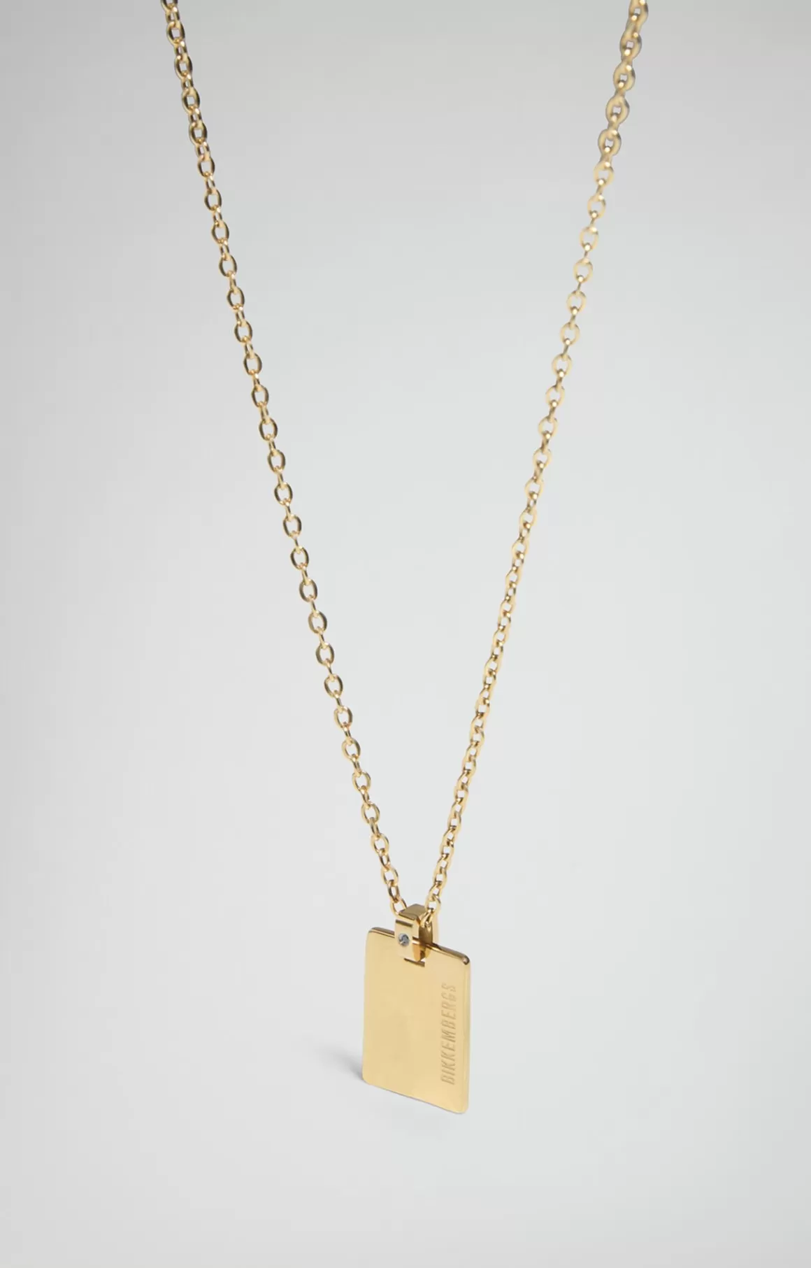 Jewellery^Bikkembergs Men's Hammer Necklace With Diamond yellow