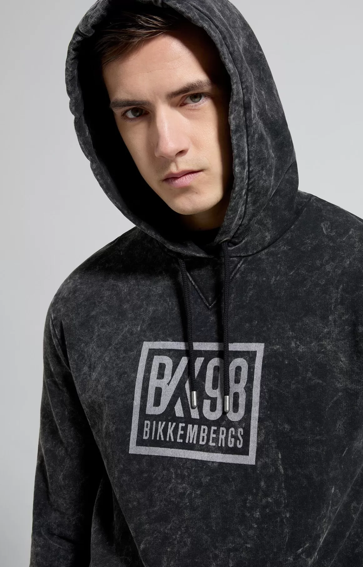 Sweaters^Bikkembergs Men's Hoodie caviar