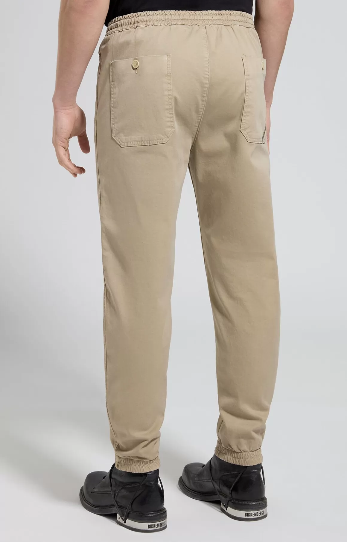 Pants^Bikkembergs Men's Joggers With Embroidery incense