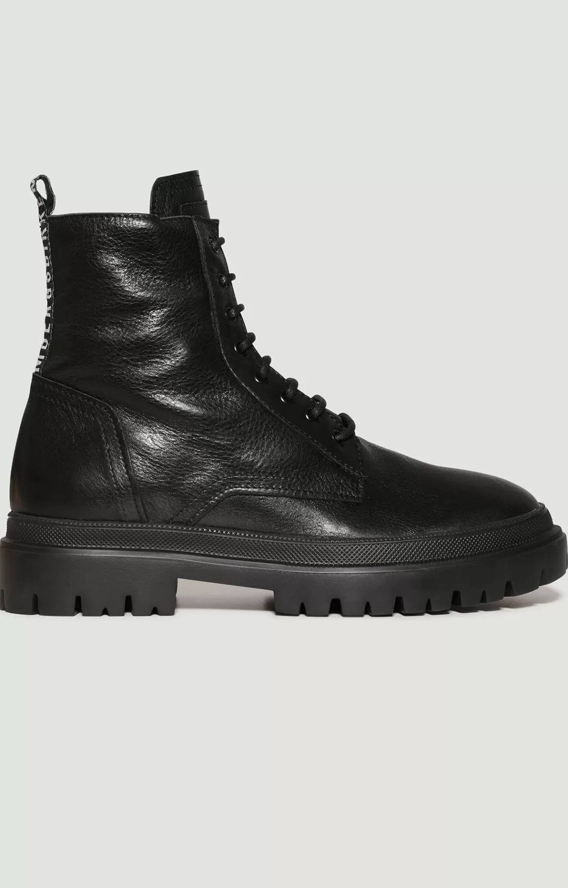 Boots^Bikkembergs Men's Leather Ankle Boots - Bik Man black