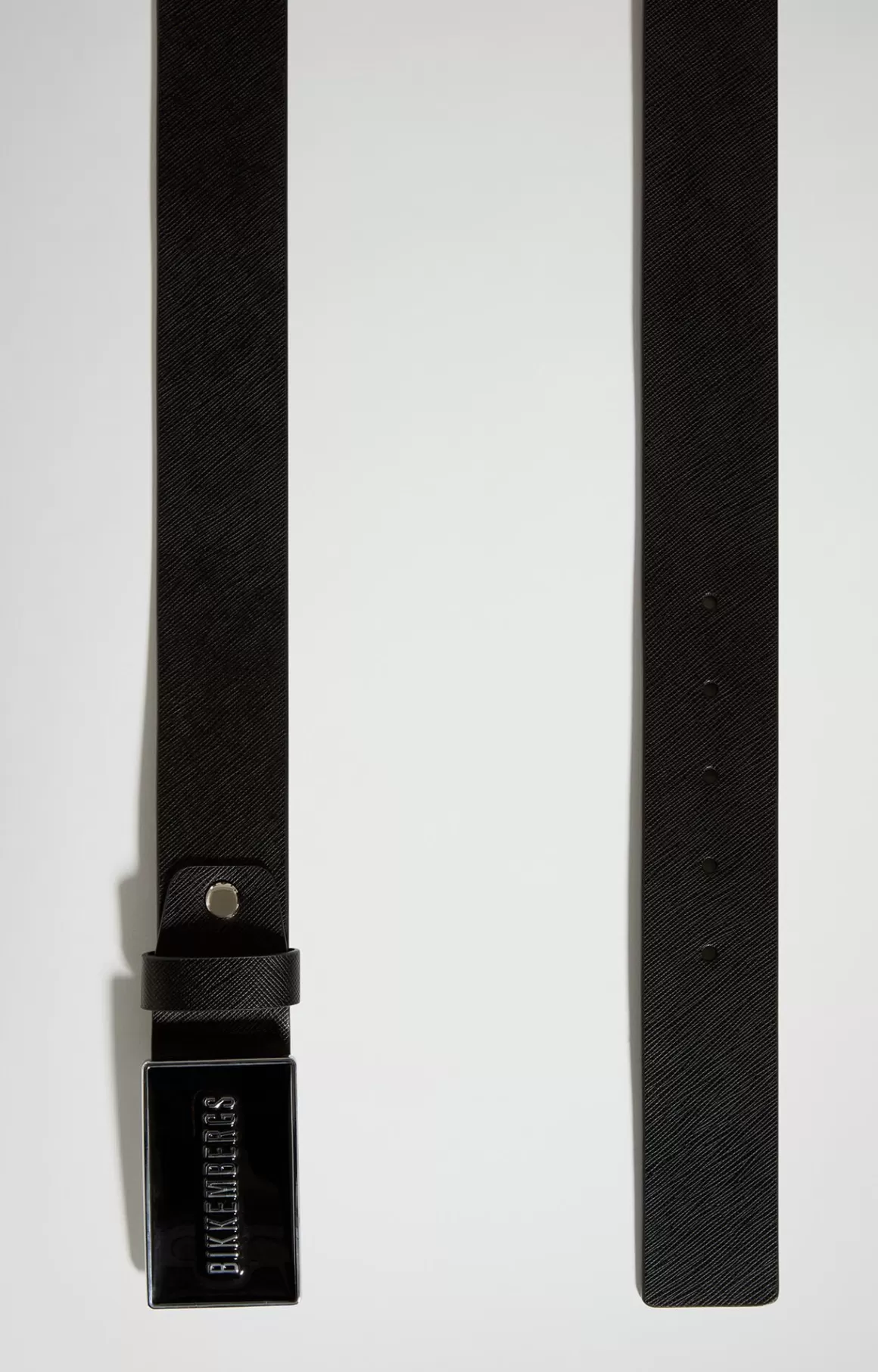 Belts^Bikkembergs Men's Leather Belt black