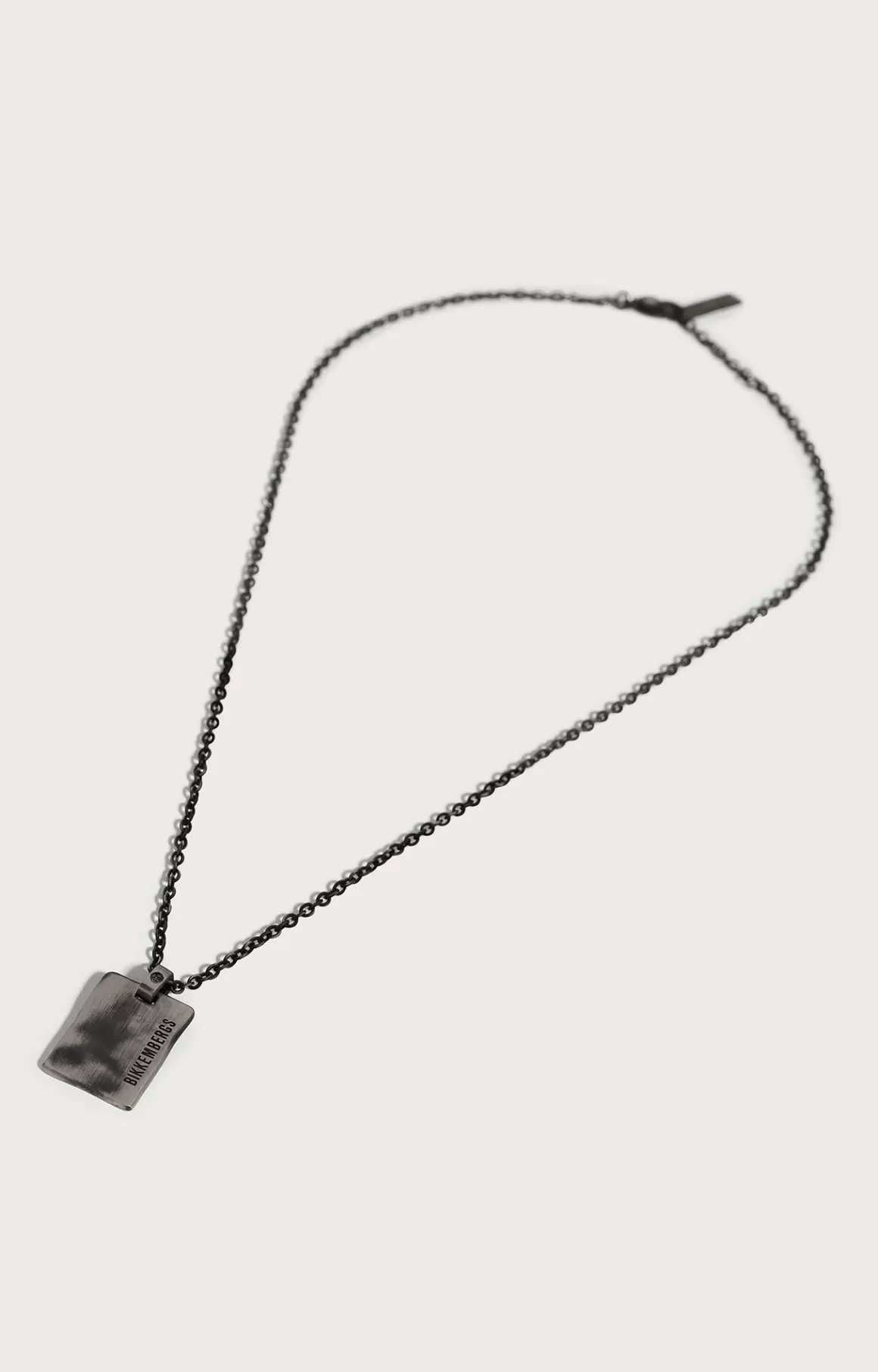 Jewellery^Bikkembergs Men's Necklace With Medal Pendant And Diamond vintage