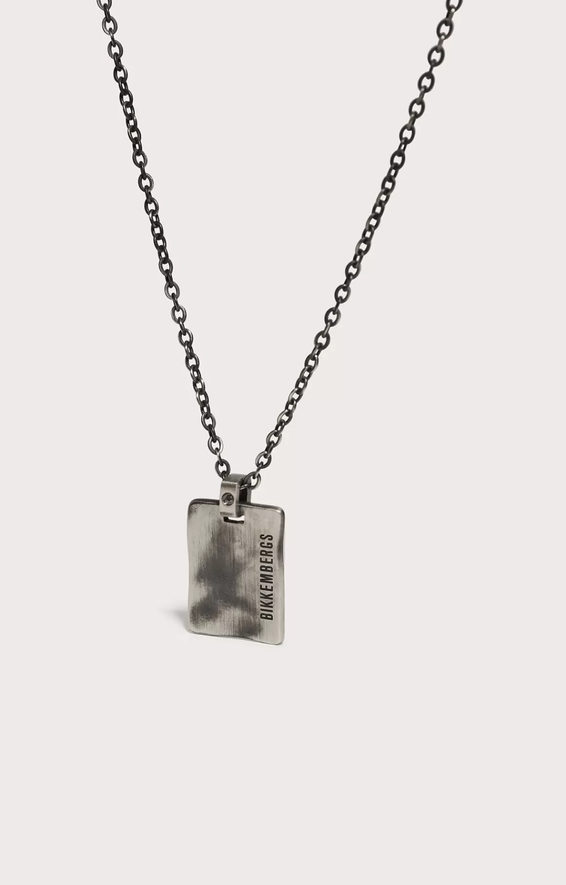 Jewellery^Bikkembergs Men's Necklace With Medal Pendant And Diamond vintage