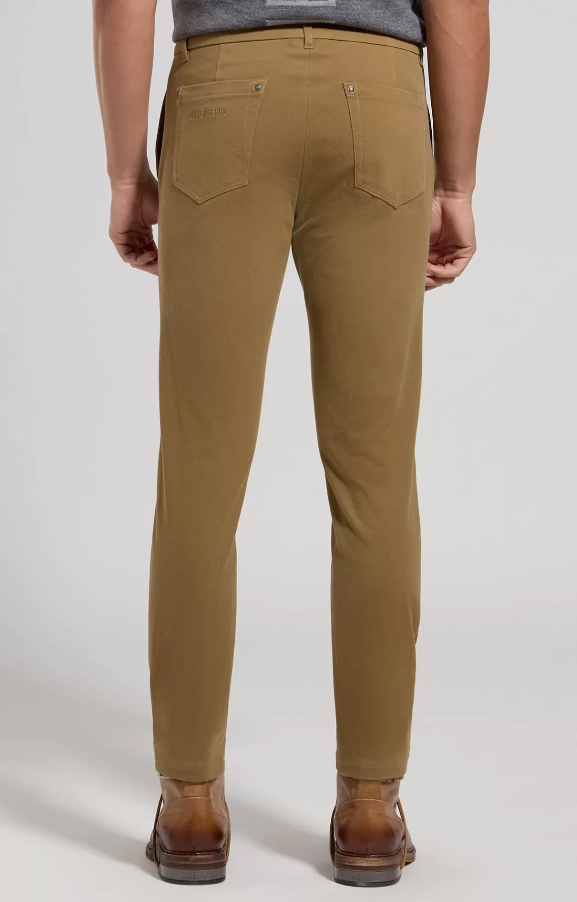 Pants^Bikkembergs Men's Pants With Embroidered Logo camel