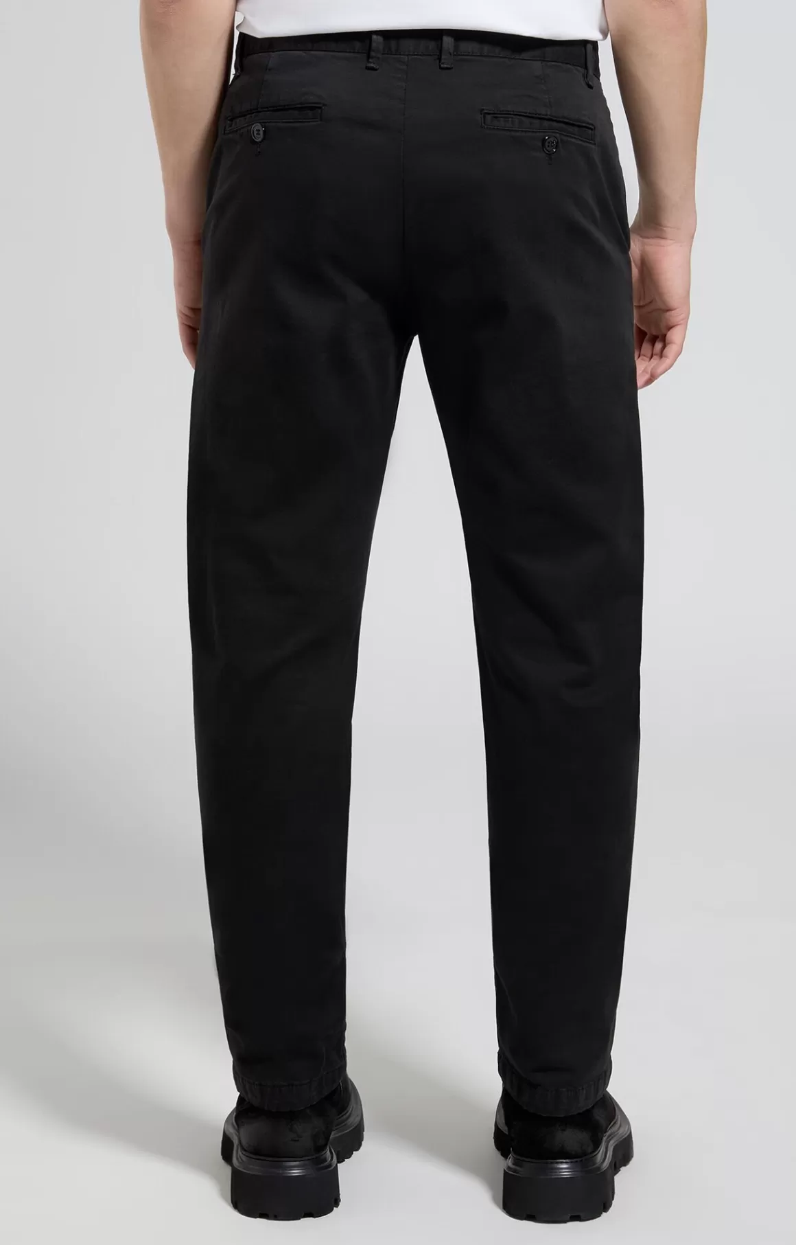 Pants^Bikkembergs Men's Pants With Embroidery meteorite black