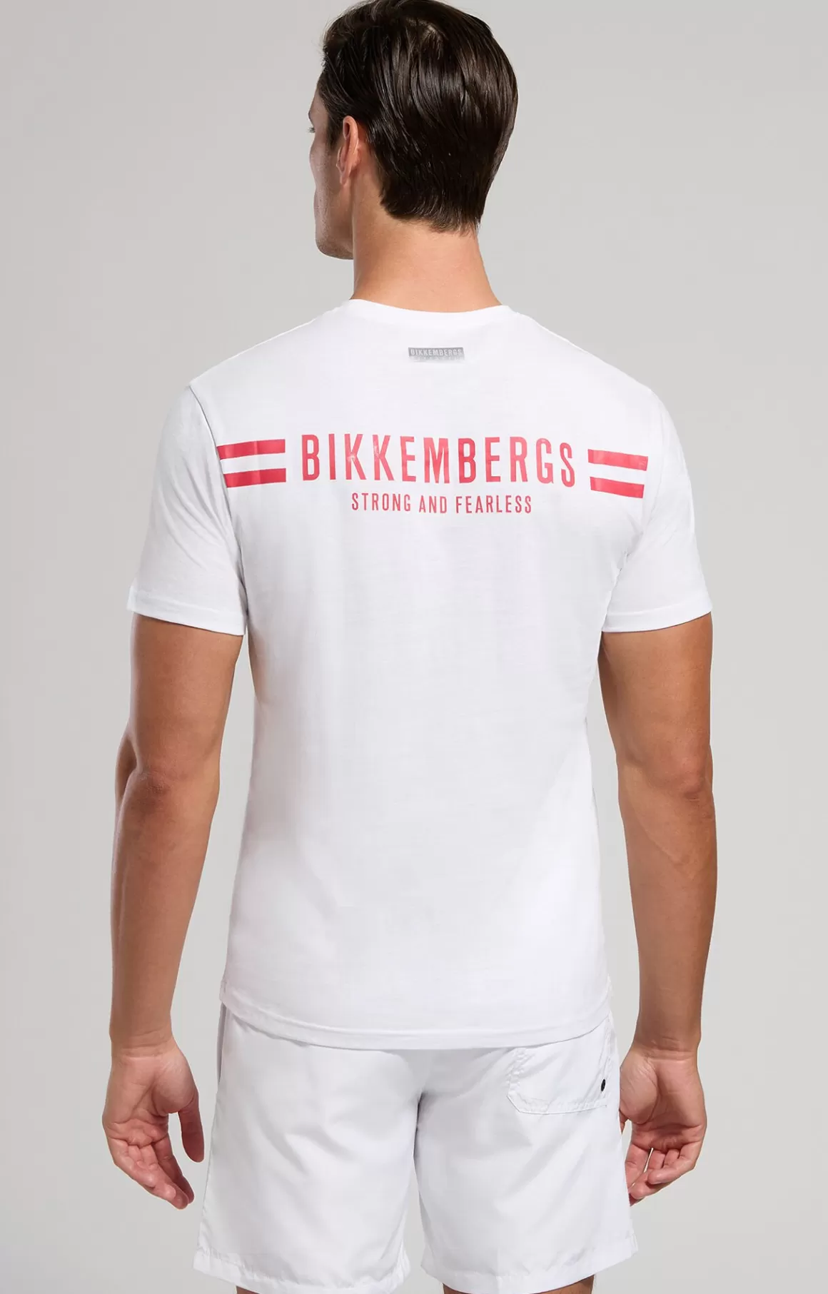 T-Shirts & Tank Tops^Bikkembergs Men's Print T-shirt white