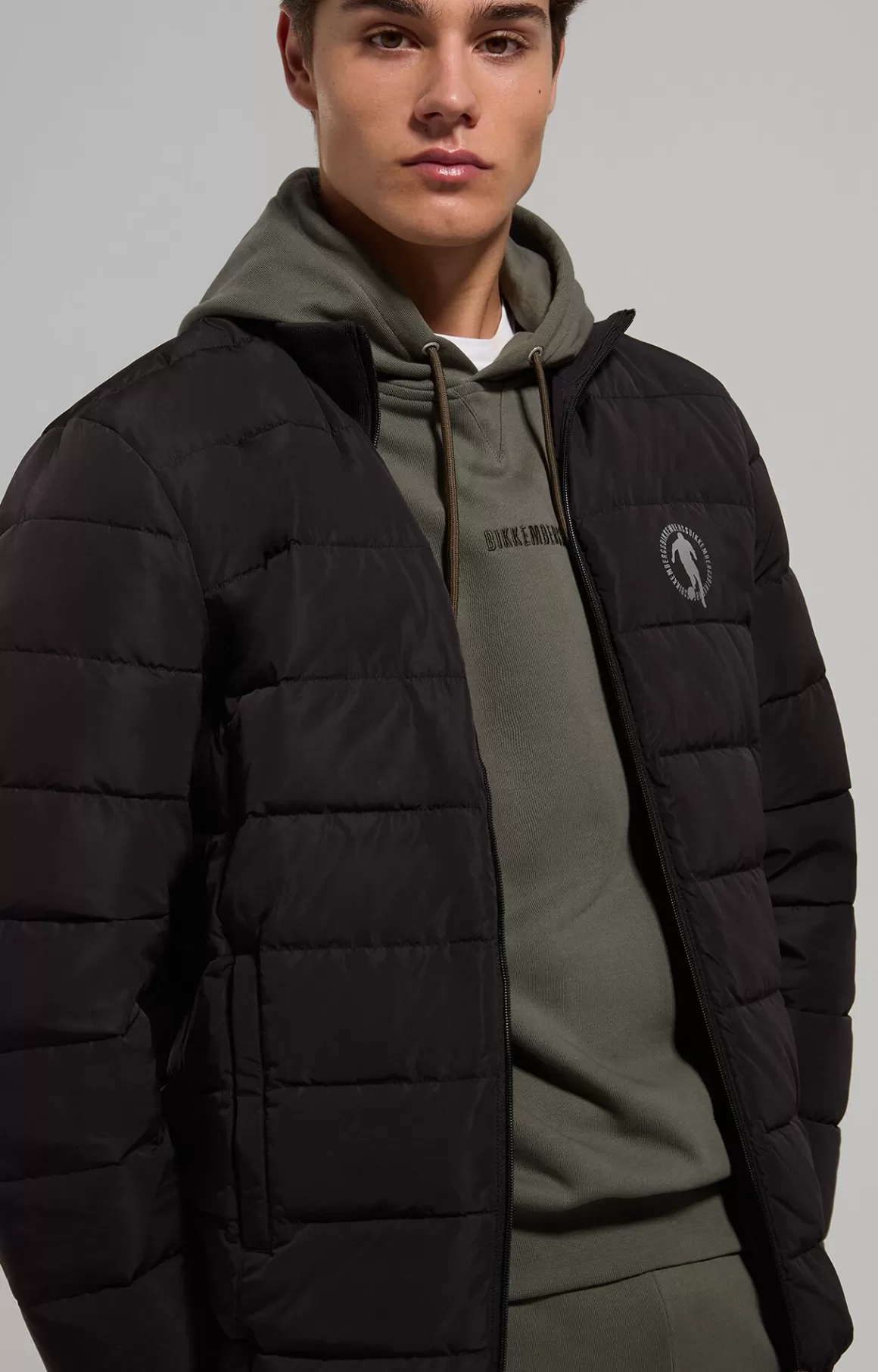 Blazers & Jackets^Bikkembergs Men's Quilted Jacket black